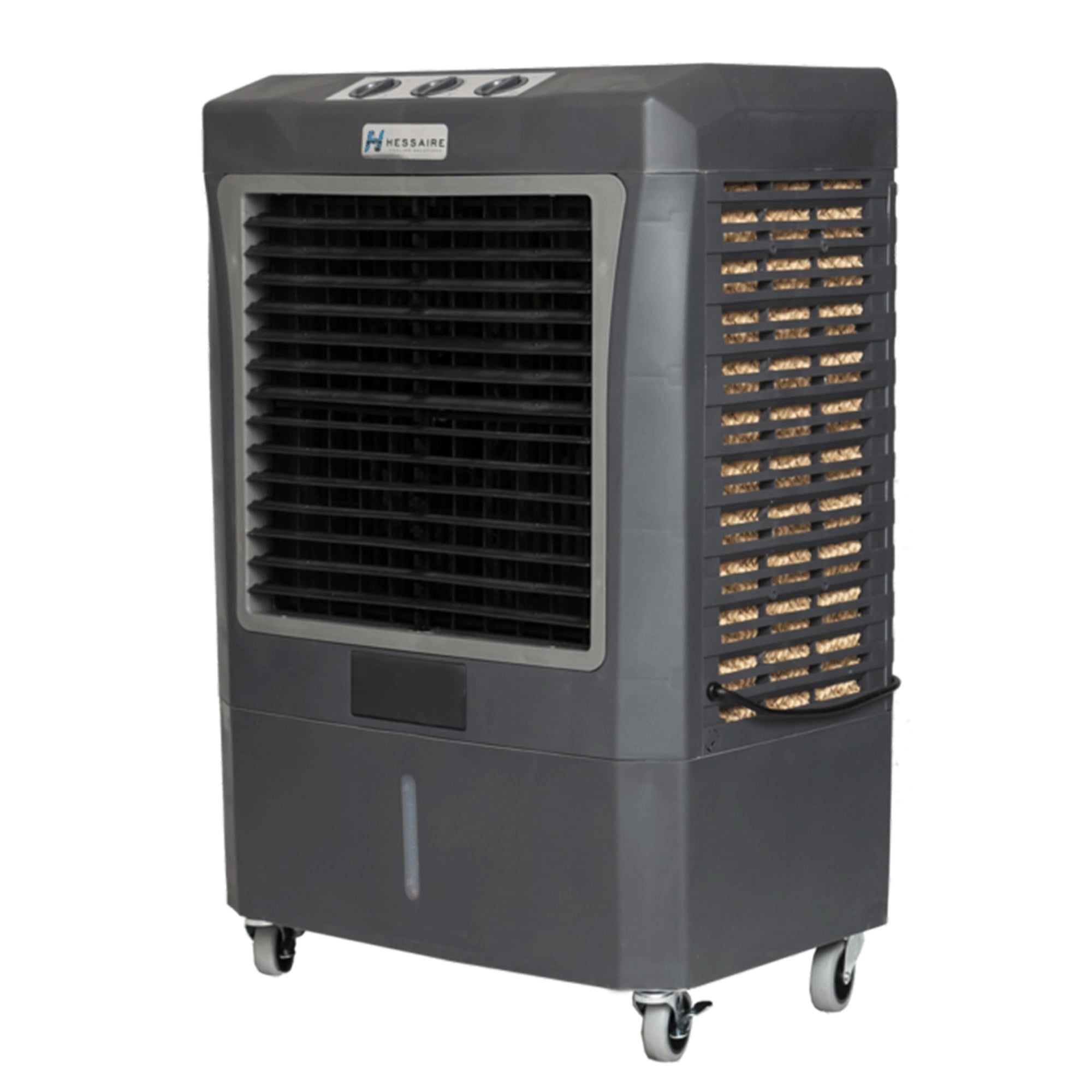 Hessaire Gray Portable 950 Sq Ft Evaporative Cooler with 3-Speed Settings