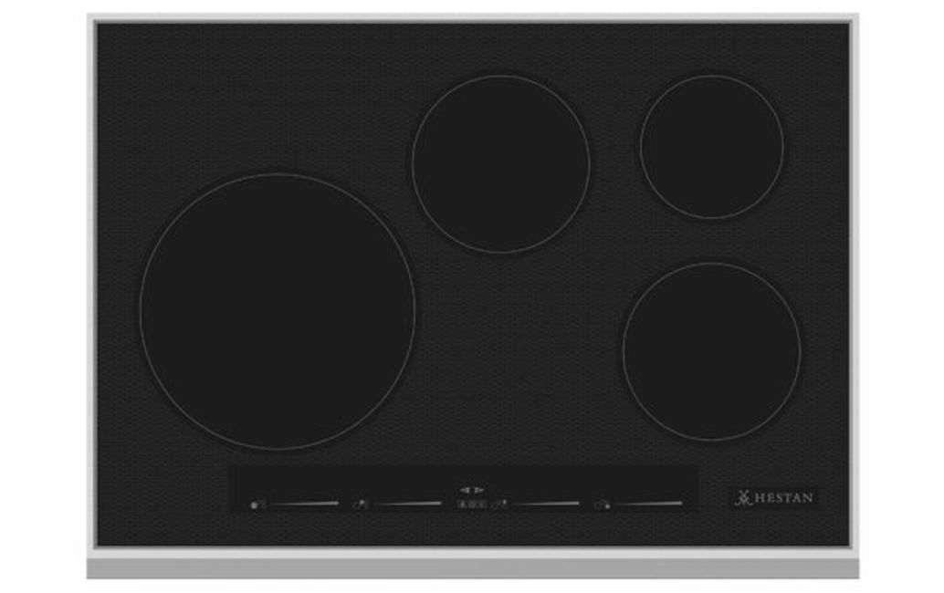 30-Inch Black Stainless Steel 4-Burner Induction Cooktop