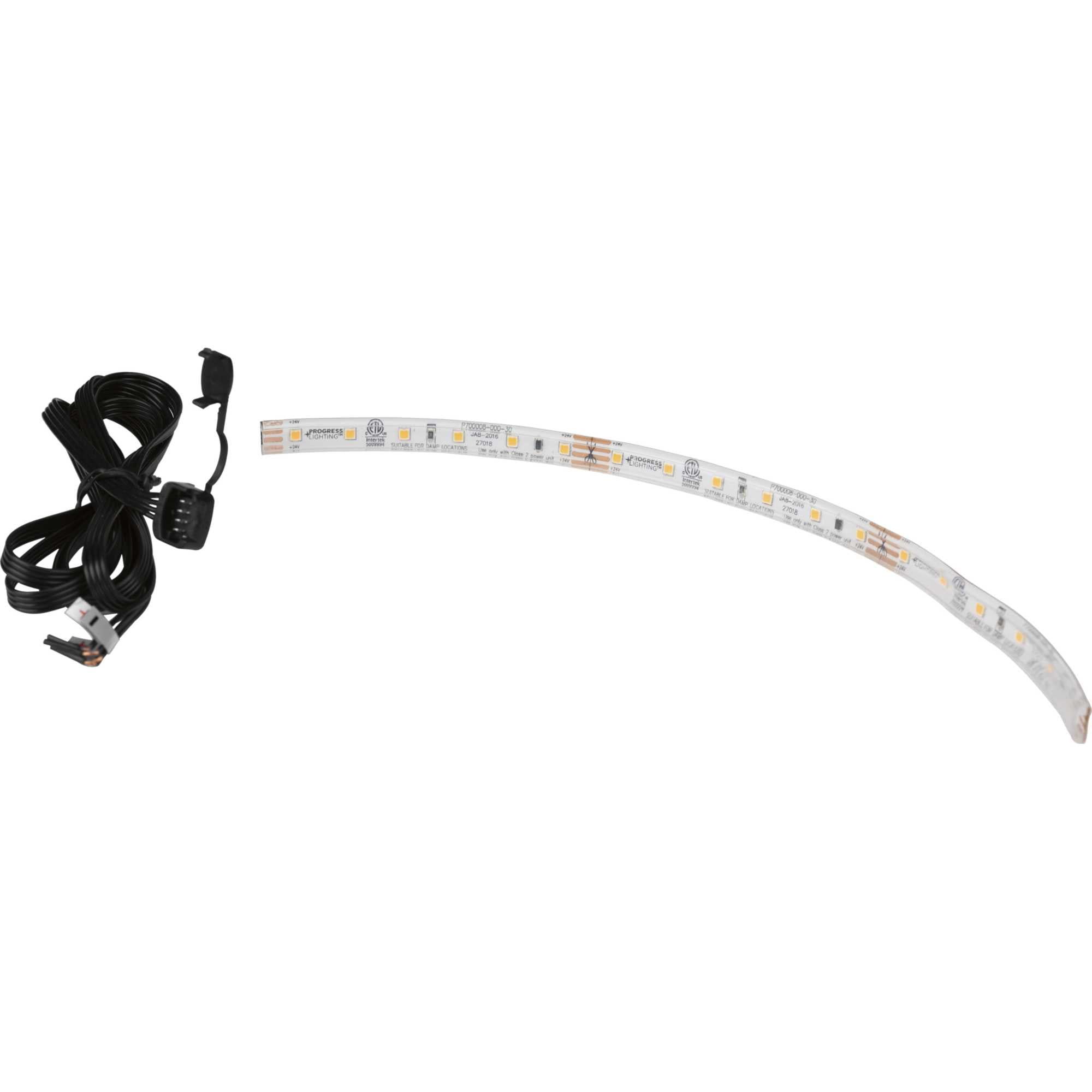 12" LED Silicone Tape Light with 2700K Warm White