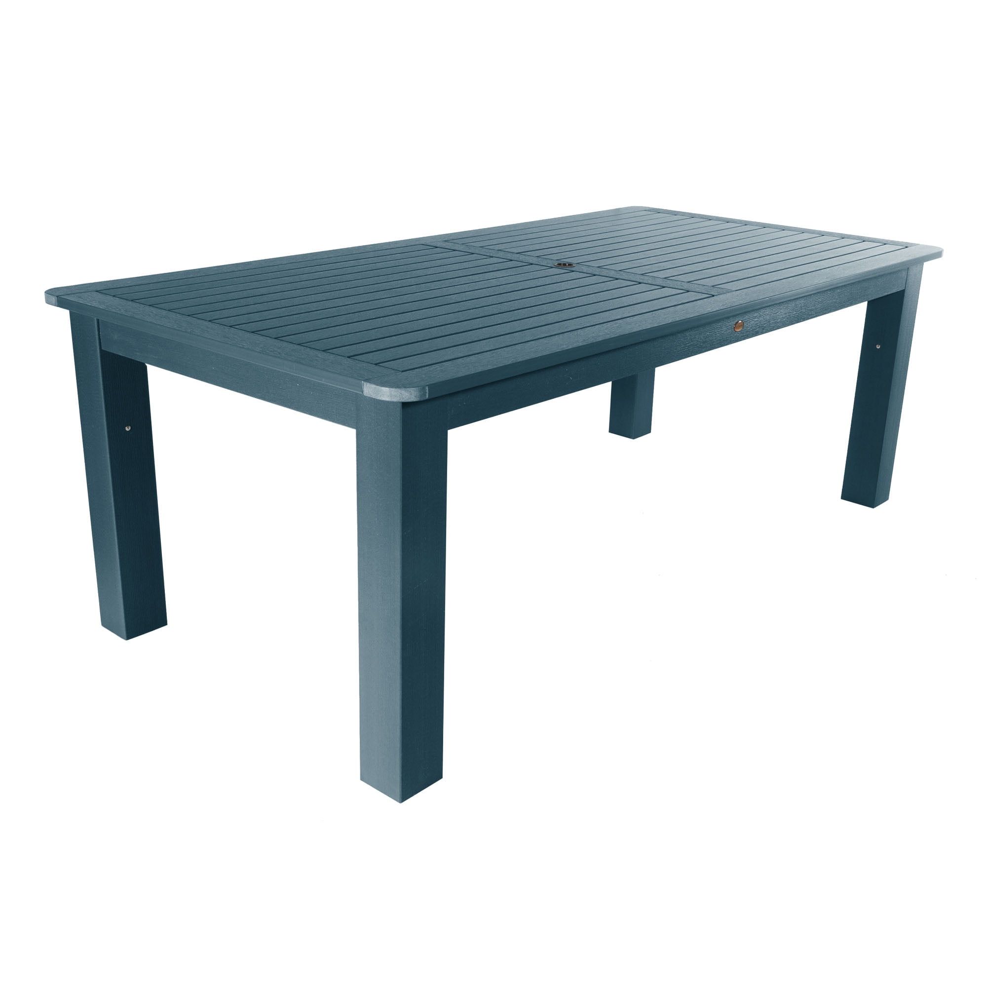 Highwood Nantucket Blue Rectangular Outdoor Dining Table 42"x84"