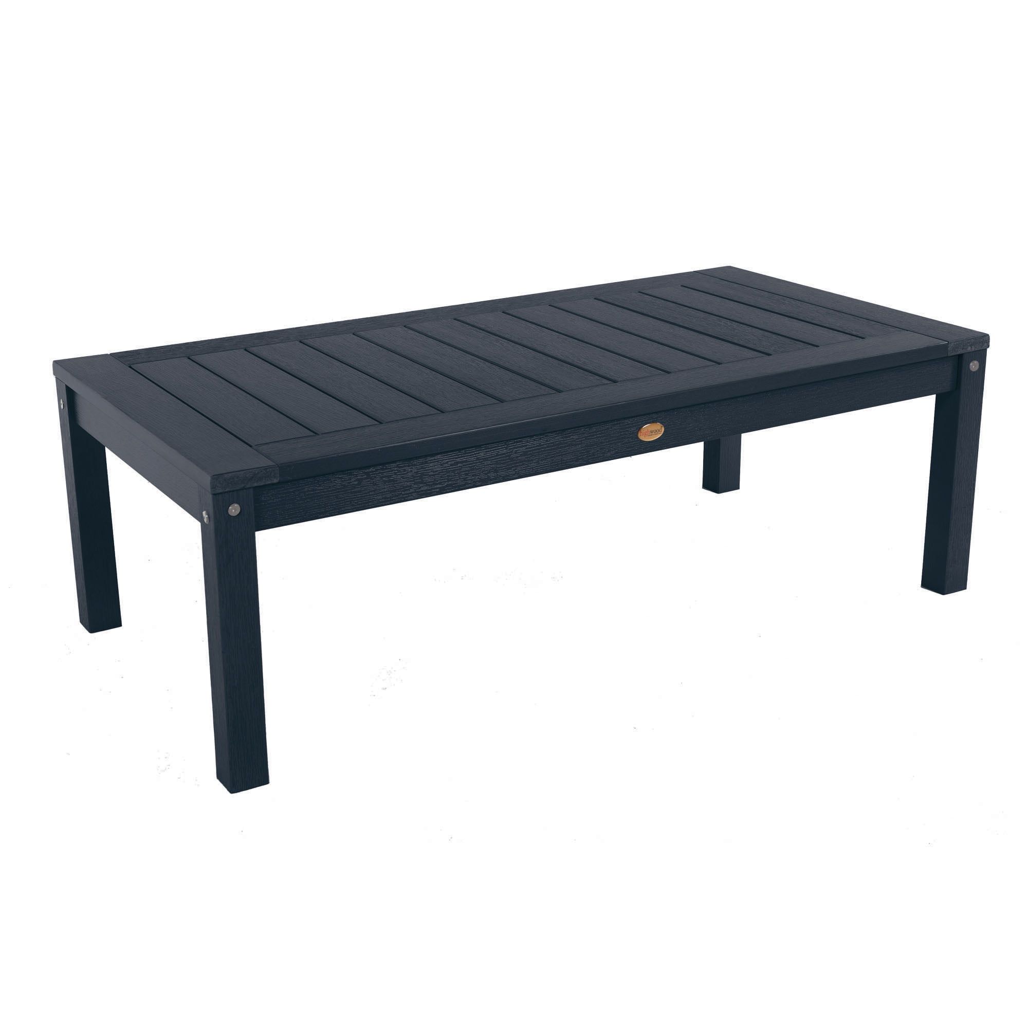 Federal Blue Adirondack Outdoor Conversation Table