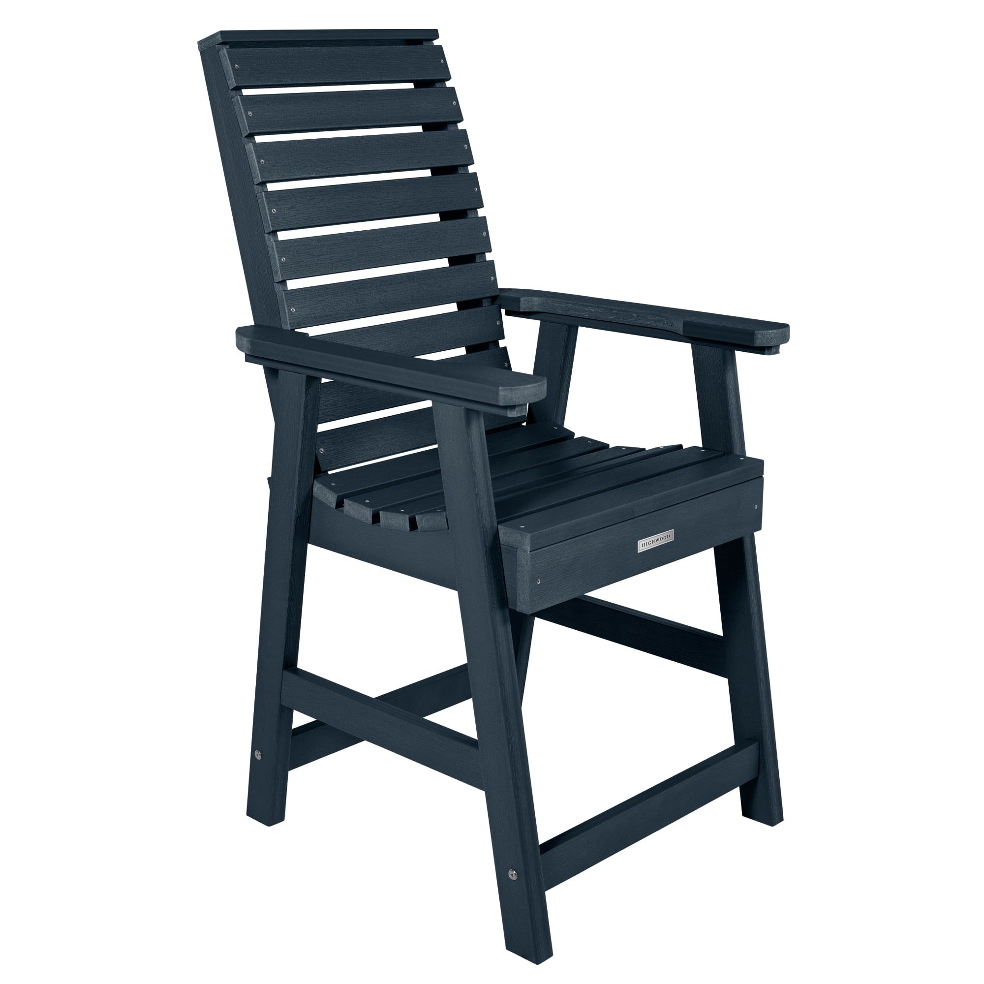 Weatherly Blue Counter Height Outdoor Dining Chair
