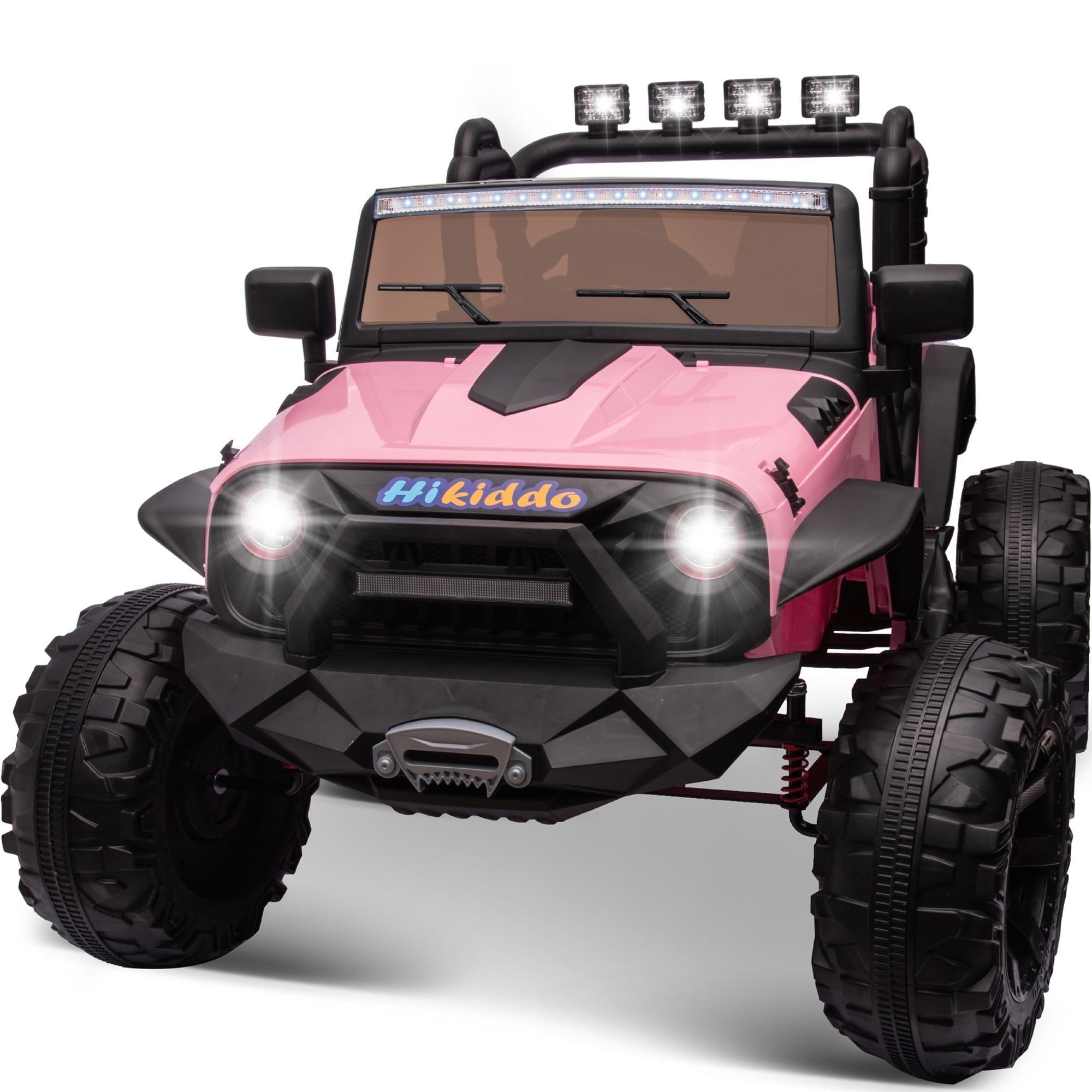 24V Pink 2-Seater Ride-On SUV with Remote Control