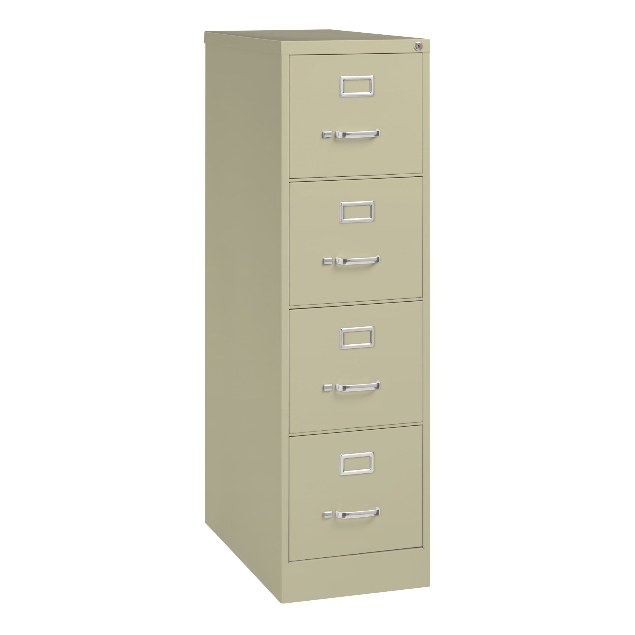 Putty 4-Drawer Lockable Fire Resistant Vertical File Cabinet