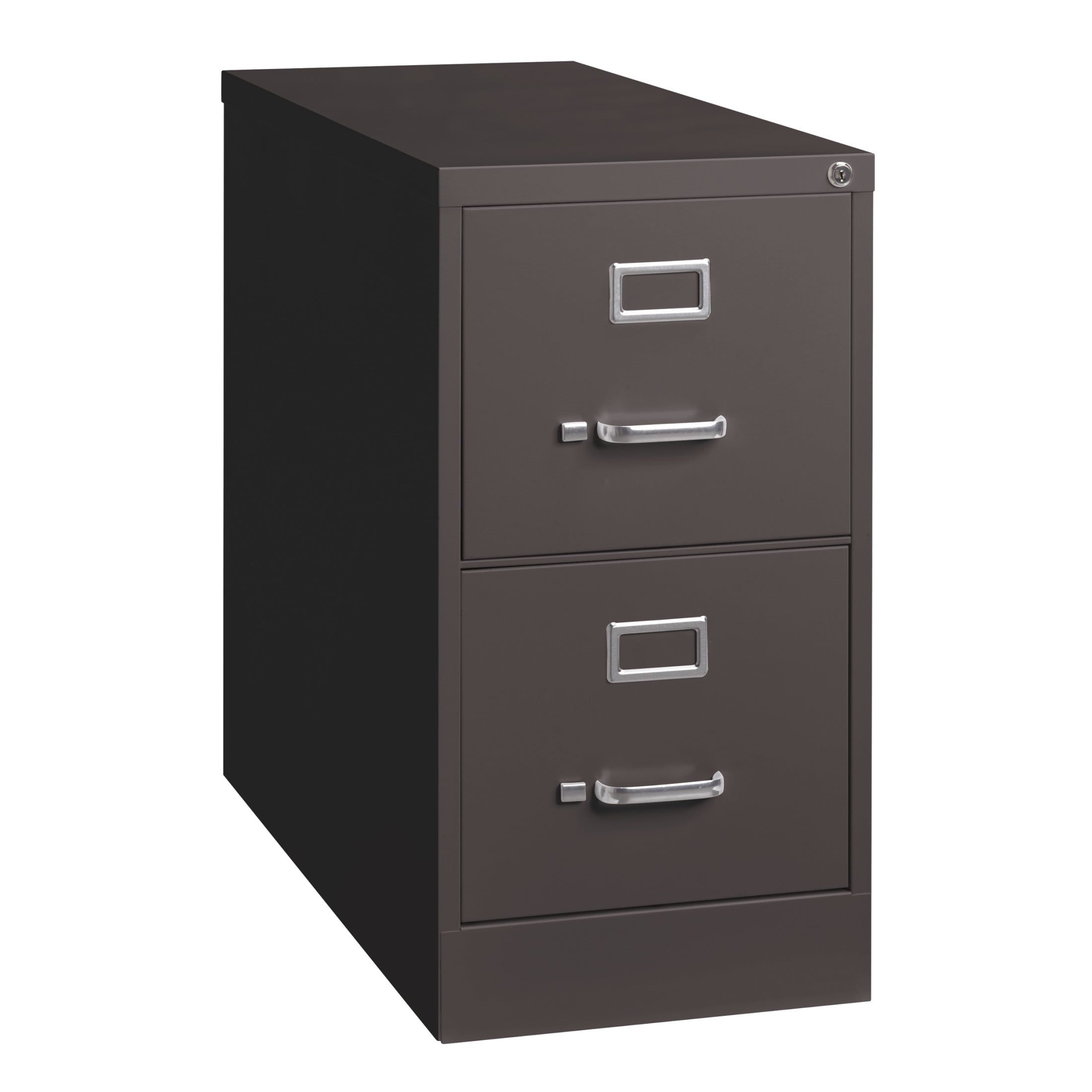 Medium Tone 2-Drawer Vertical Lockable File Cabinet