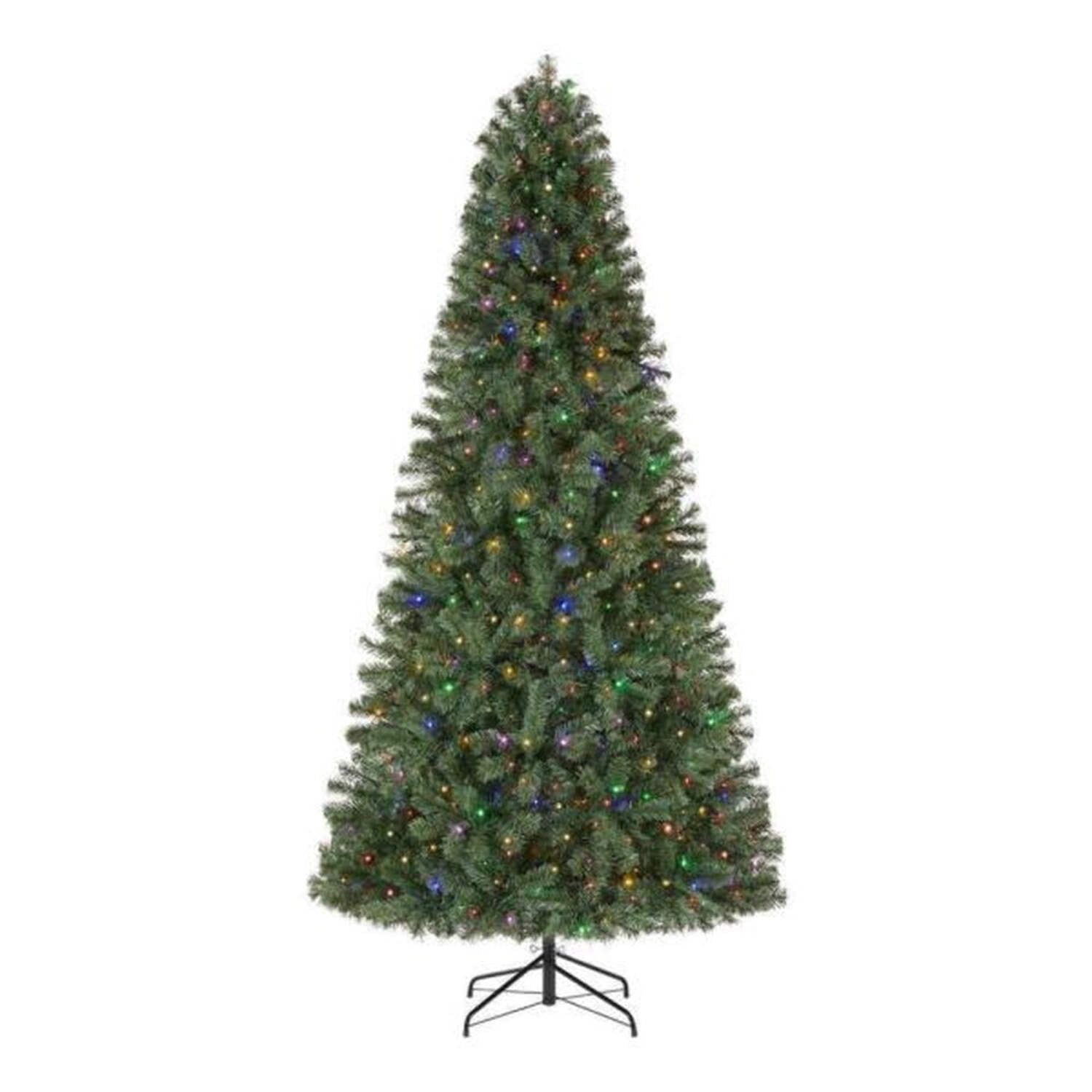 7.5 Ft Pre-Lit LED Color-Changing Pine Christmas Tree