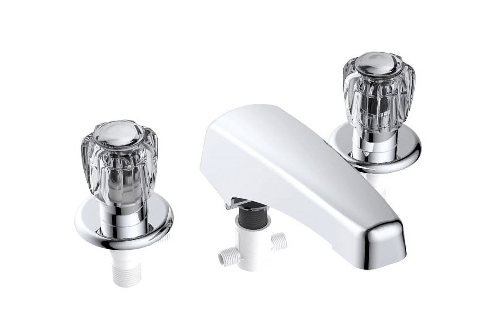 Classic Chrome 2-Handle Low Arc Tub Faucet