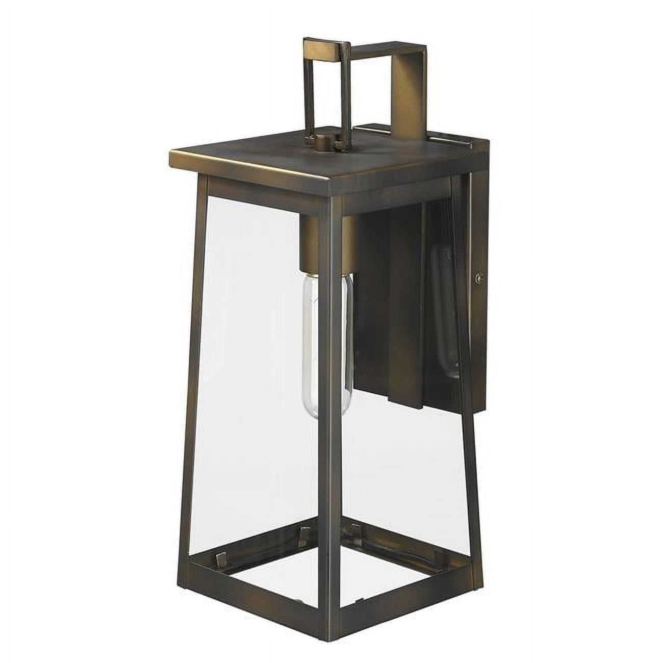 Alden Oil-Rubbed Bronze Elongated Outdoor Wall Light