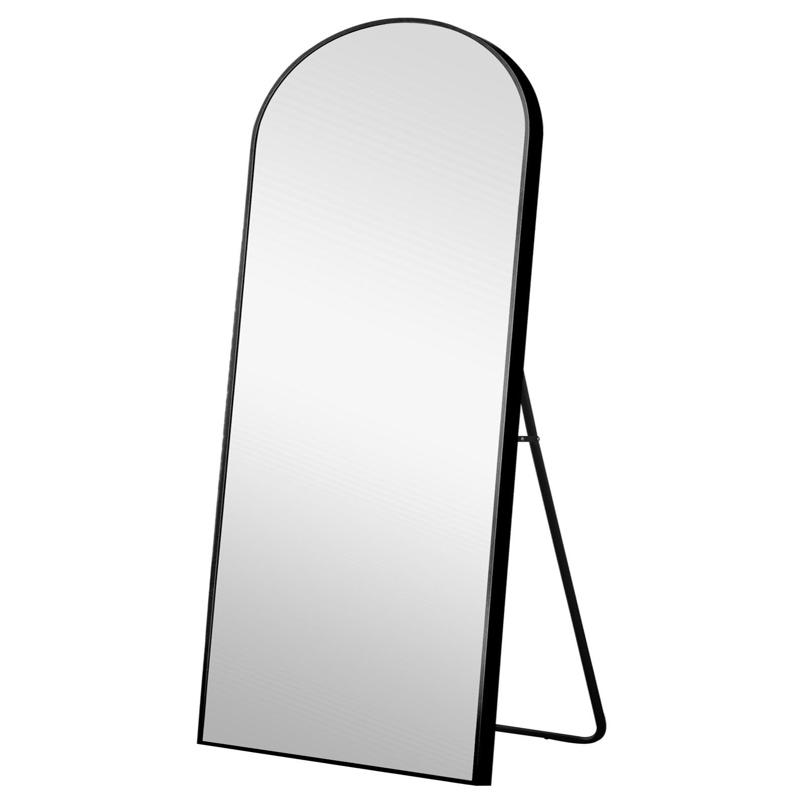 Gold Arched Full Length Freestanding Mirror