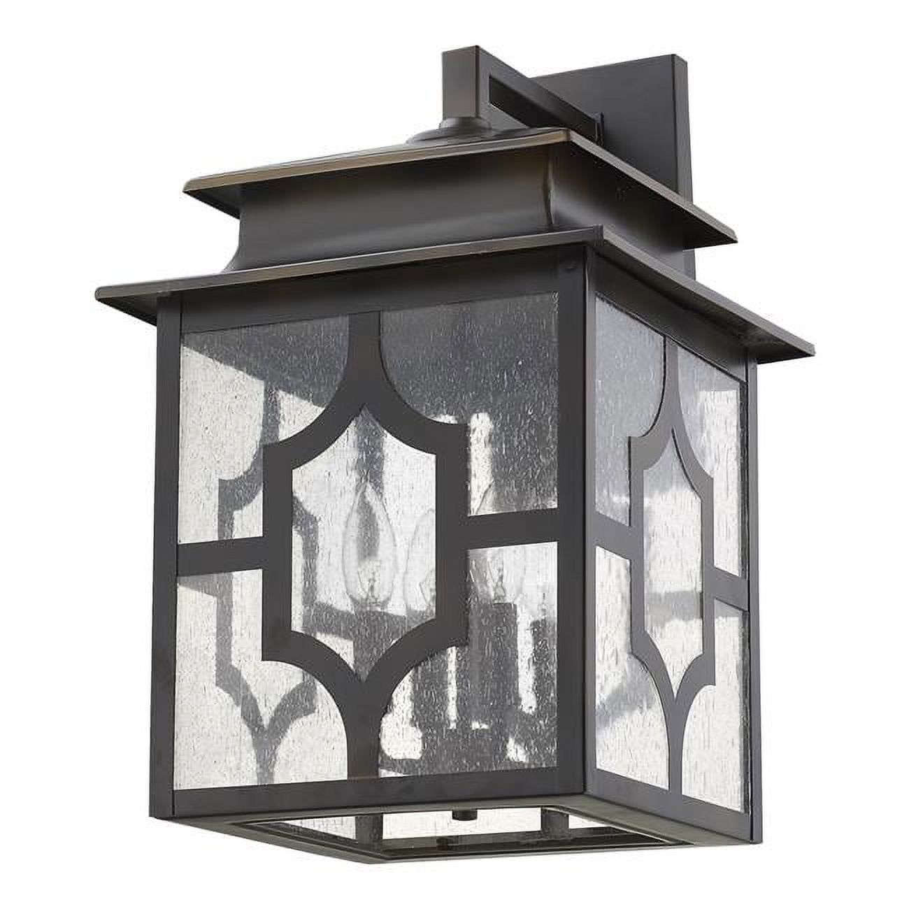 Calvert 4-Light Oil-Rubbed Bronze Outdoor Flush Mount