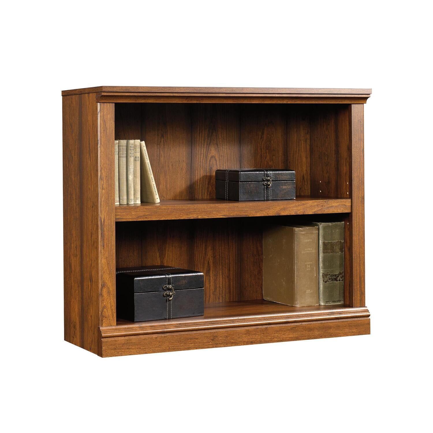 Washington Cherry 2-Shelf Adjustable Bookcase