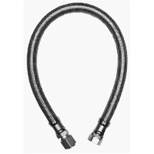 Braided Stainless Steel 16-Inch Faucet Connector