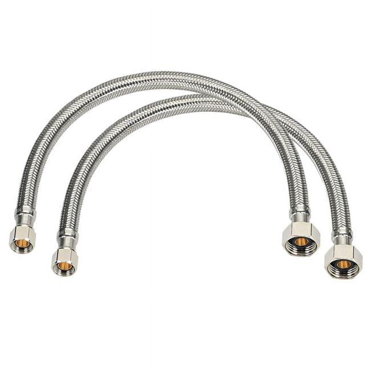 20" Braided Stainless Steel Faucet Supply Line