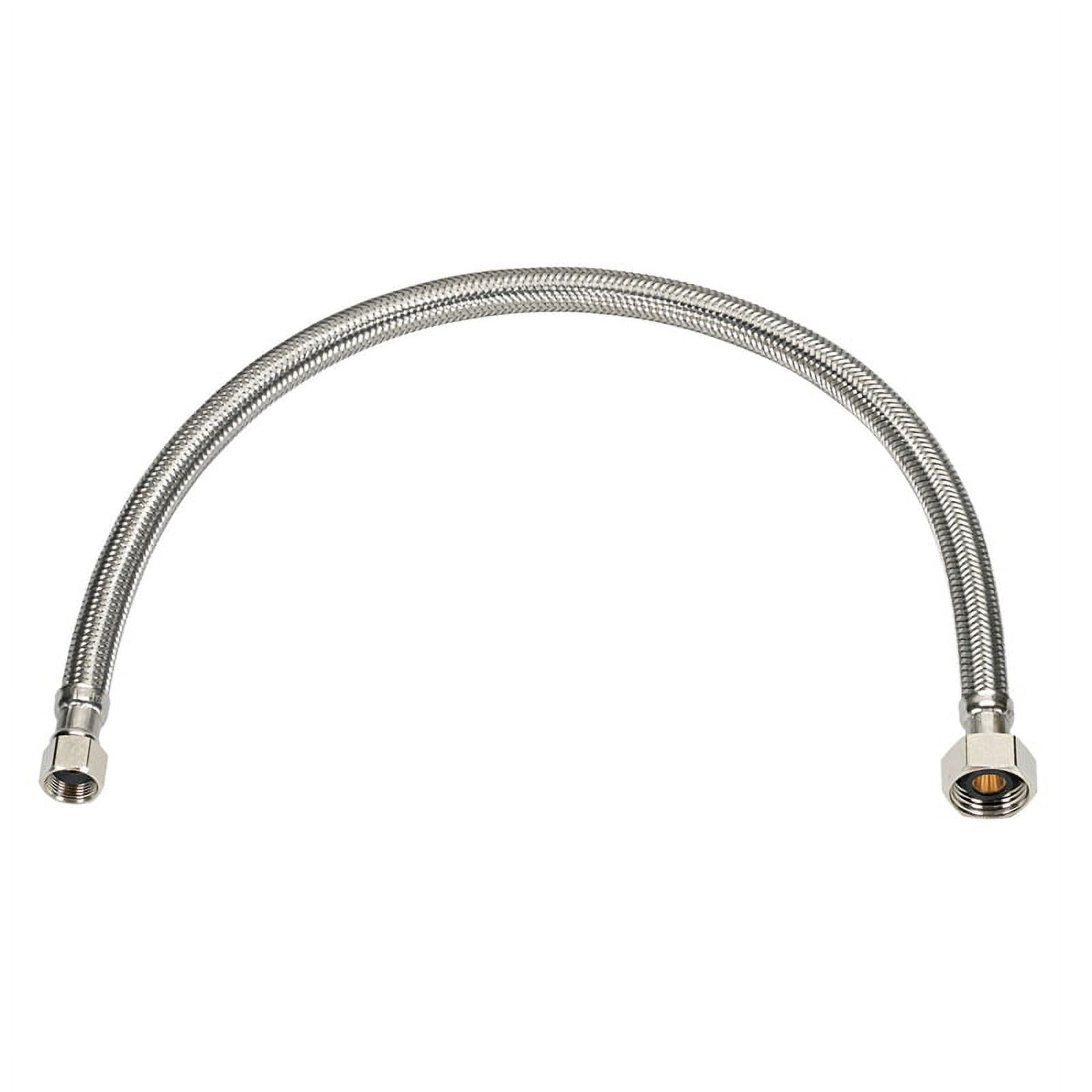 20-Inch Braided Stainless Steel Faucet Supply Line