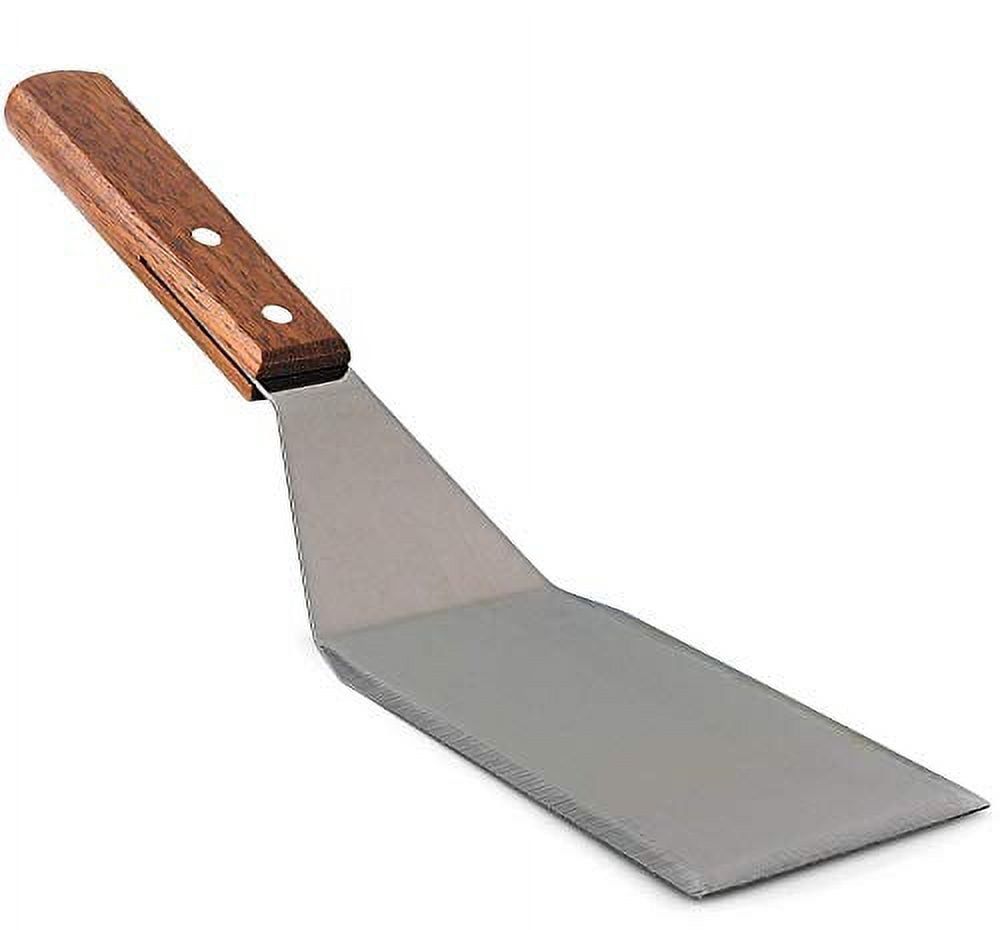 Stainless Steel Spatula with Wood Handle for Cooking