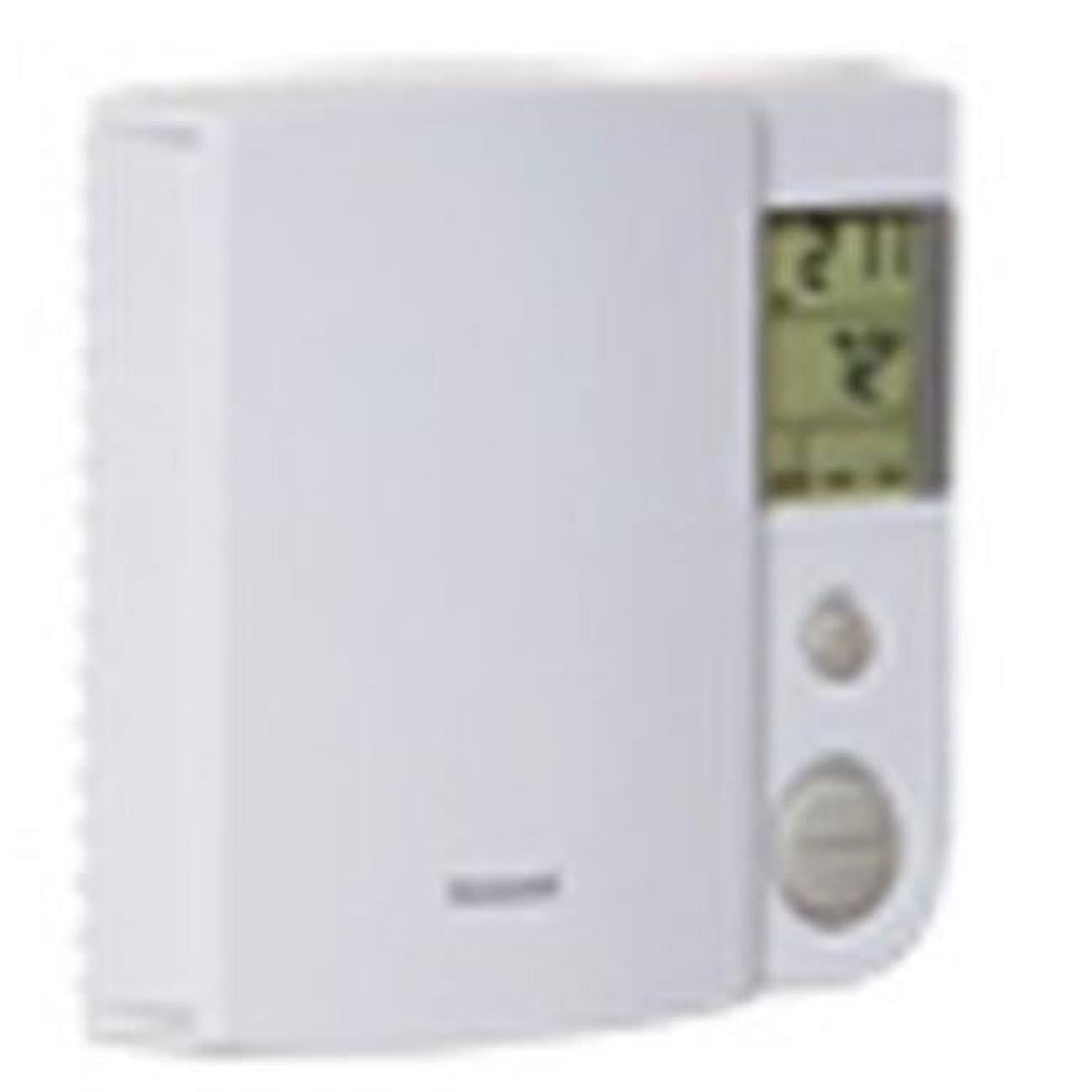 White Programmable Digital Baseboard Heater Thermostat