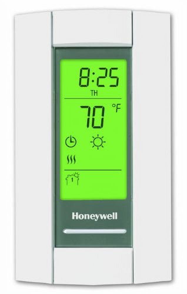 Honeywell White Digital Programmable Line Voltage Thermostat