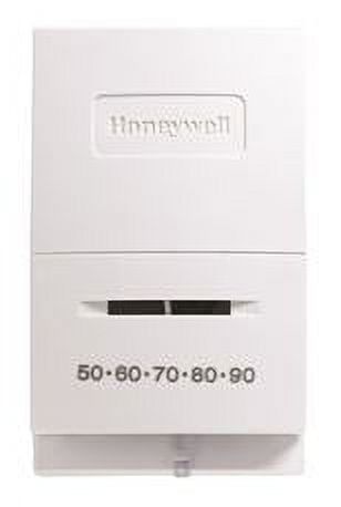 Honeywell White Rectangular Digital Heat Pump Thermostat