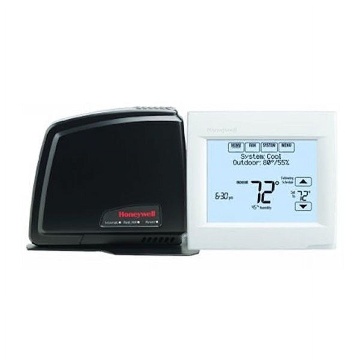 Arctic White Programmable Digital Touchscreen Thermostat Kit