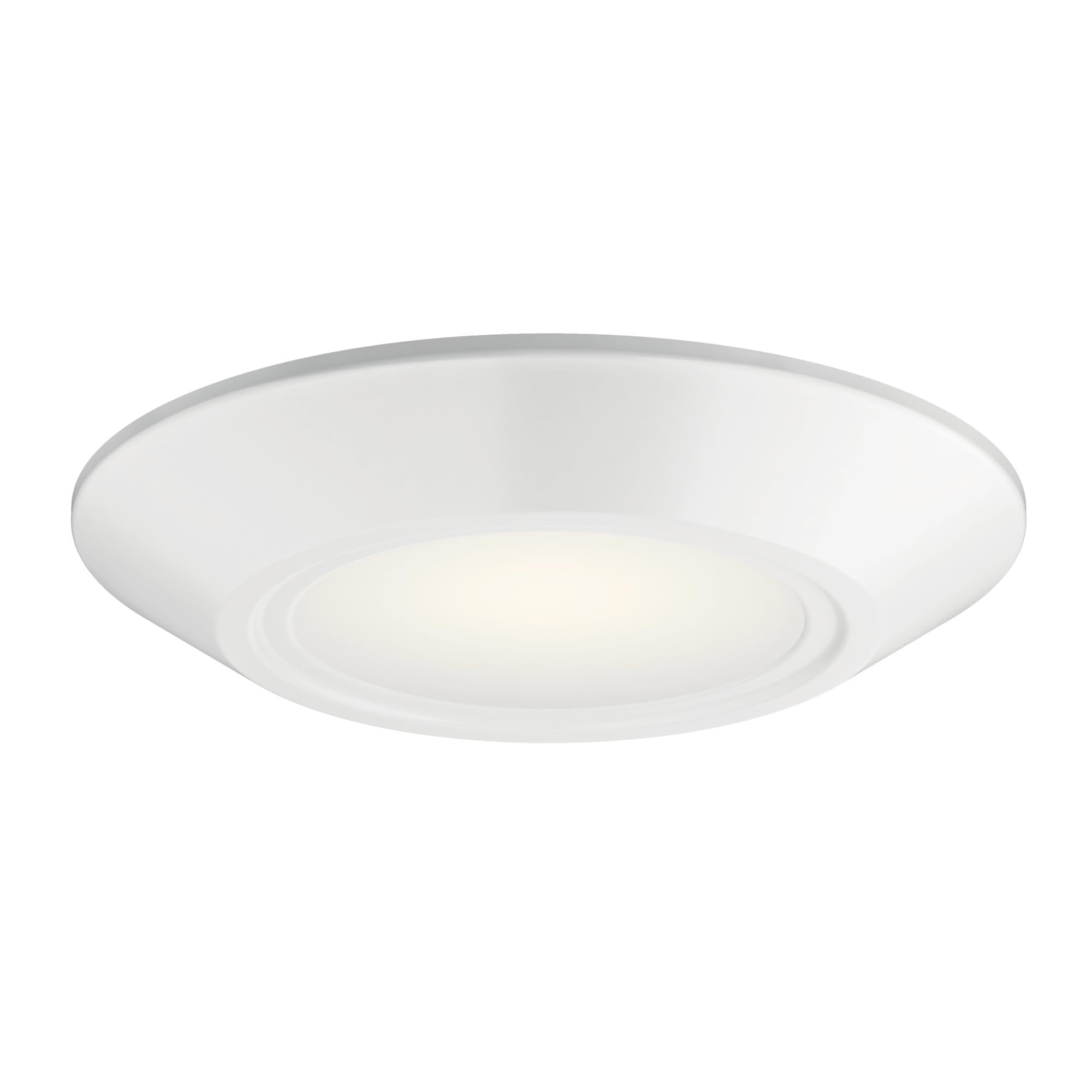 Horizon III White Aluminum LED Flush Mount Downlight