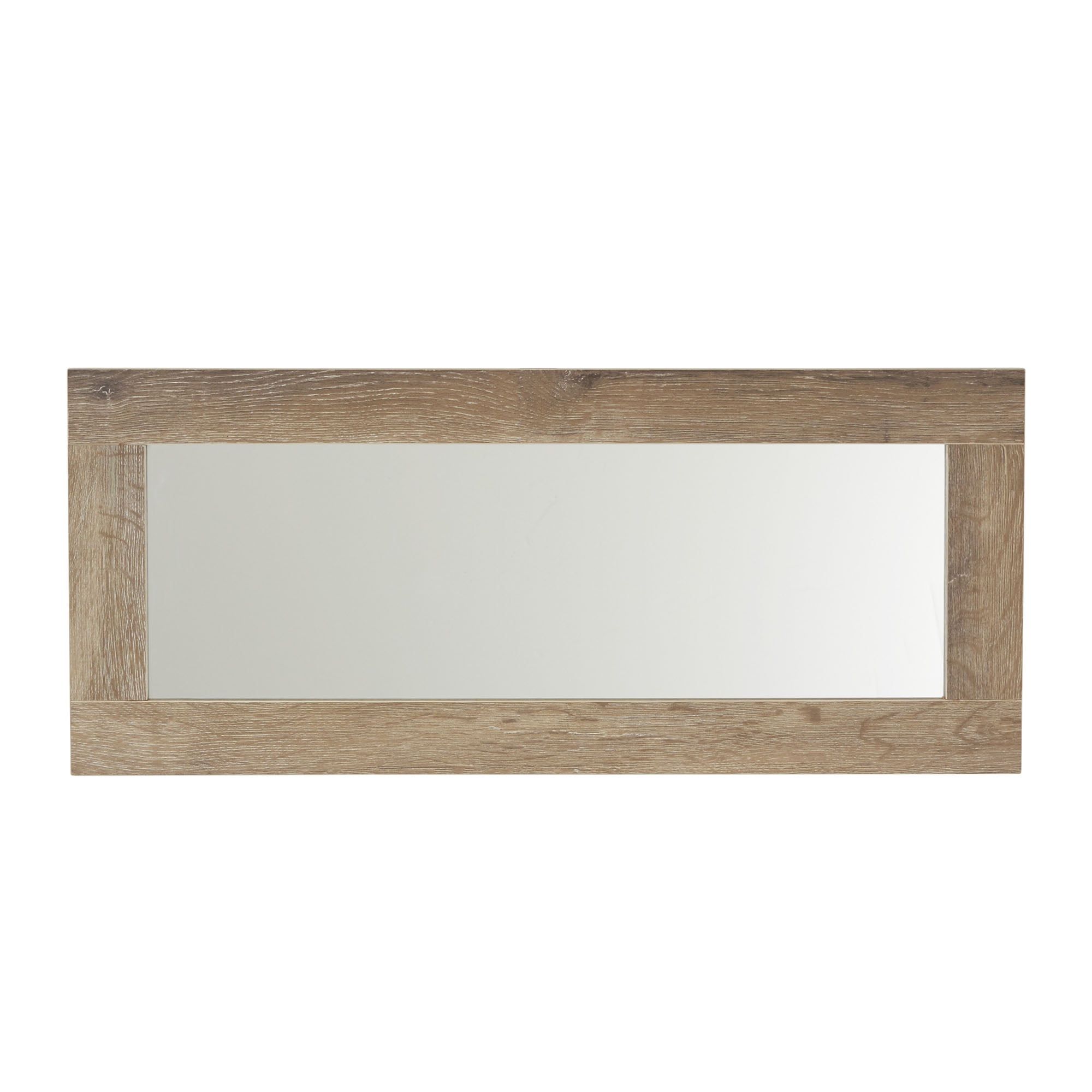 Ashwood Rectangular Wall Mirror with Distressed Frame