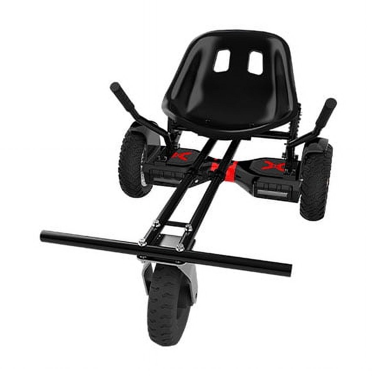 Black Adjustable Frame Hoverboard Buggy Attachment