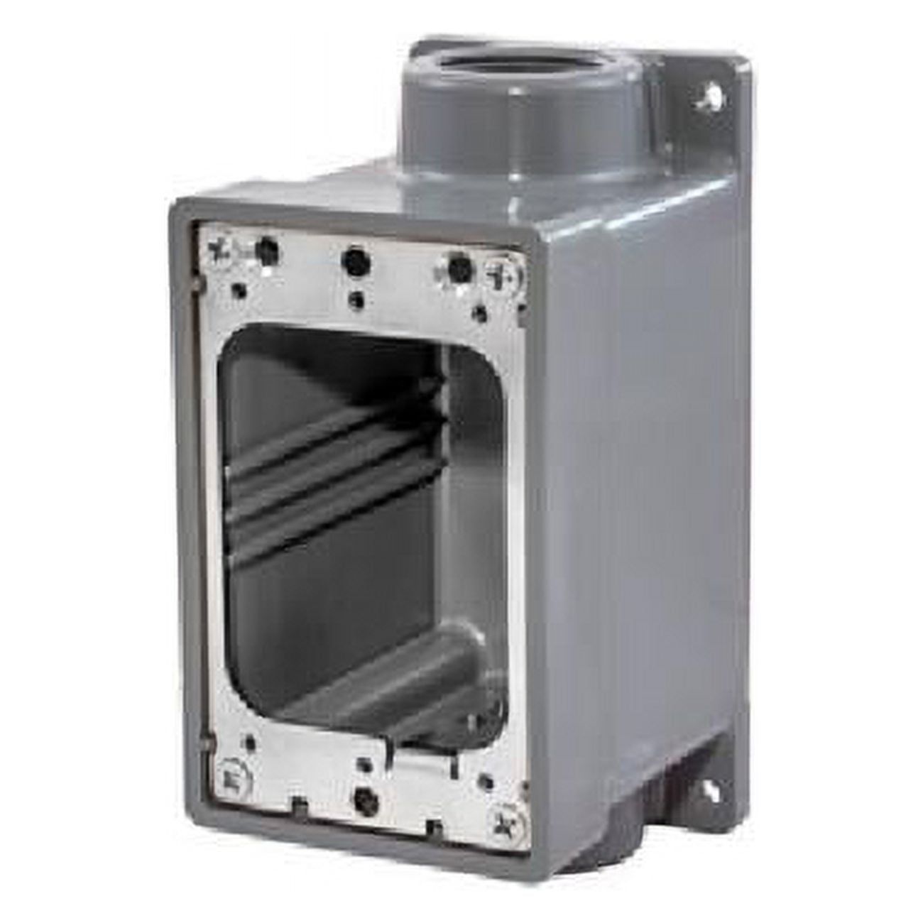 Gray Watertight Surface Mount FD Box 3/4" NPT