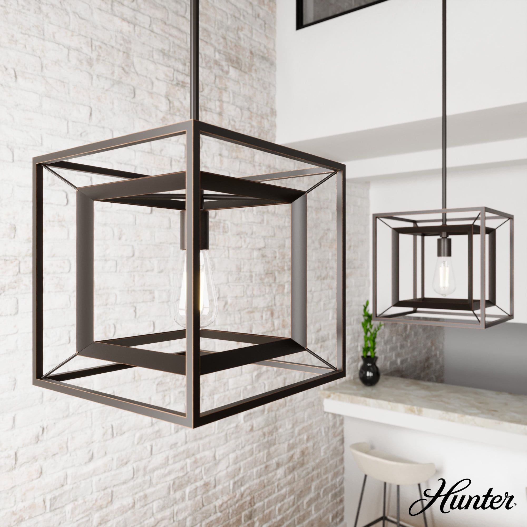 Onyx Bengal Modern Aluminum Convertible Pendant Light