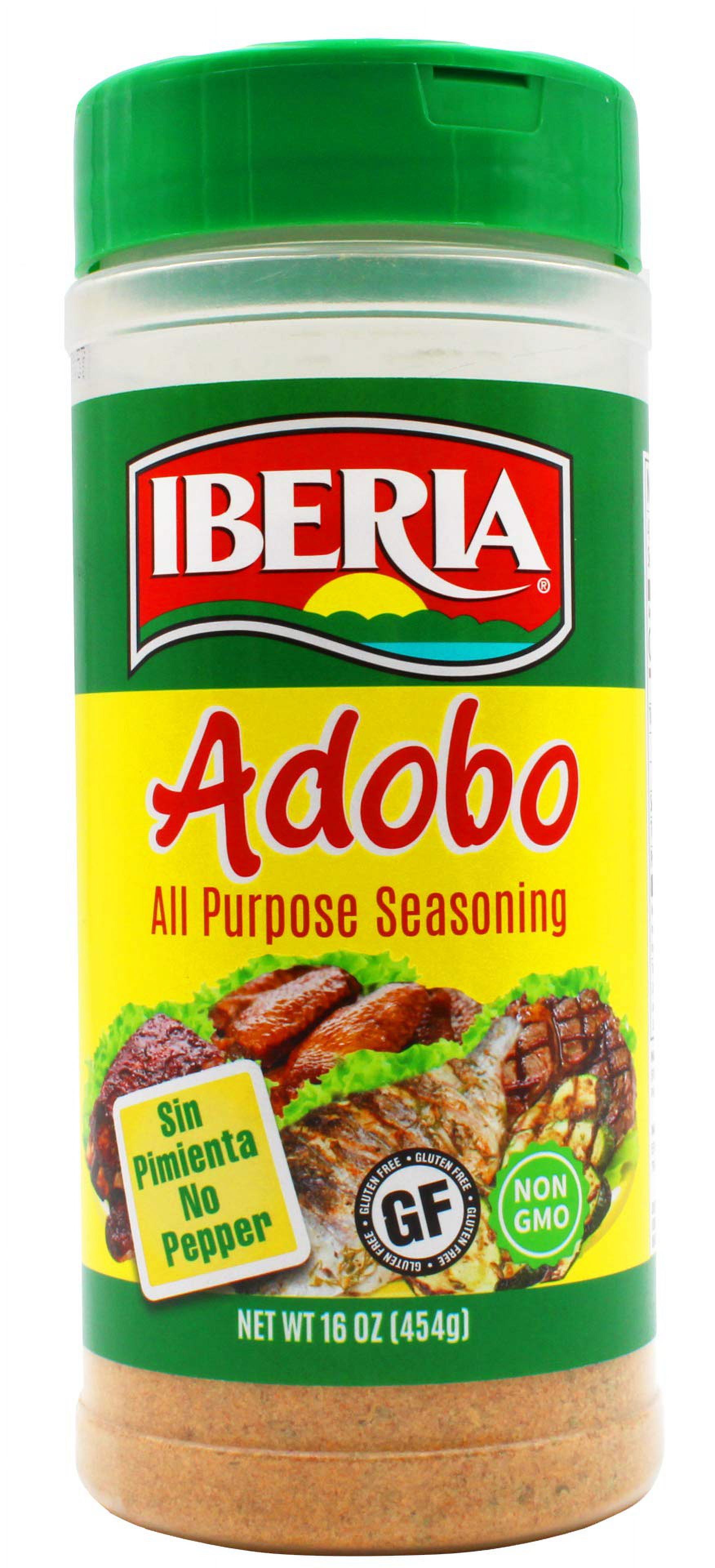 Iberia Adobo All Purpose Seasoning Without Pepper 16 oz