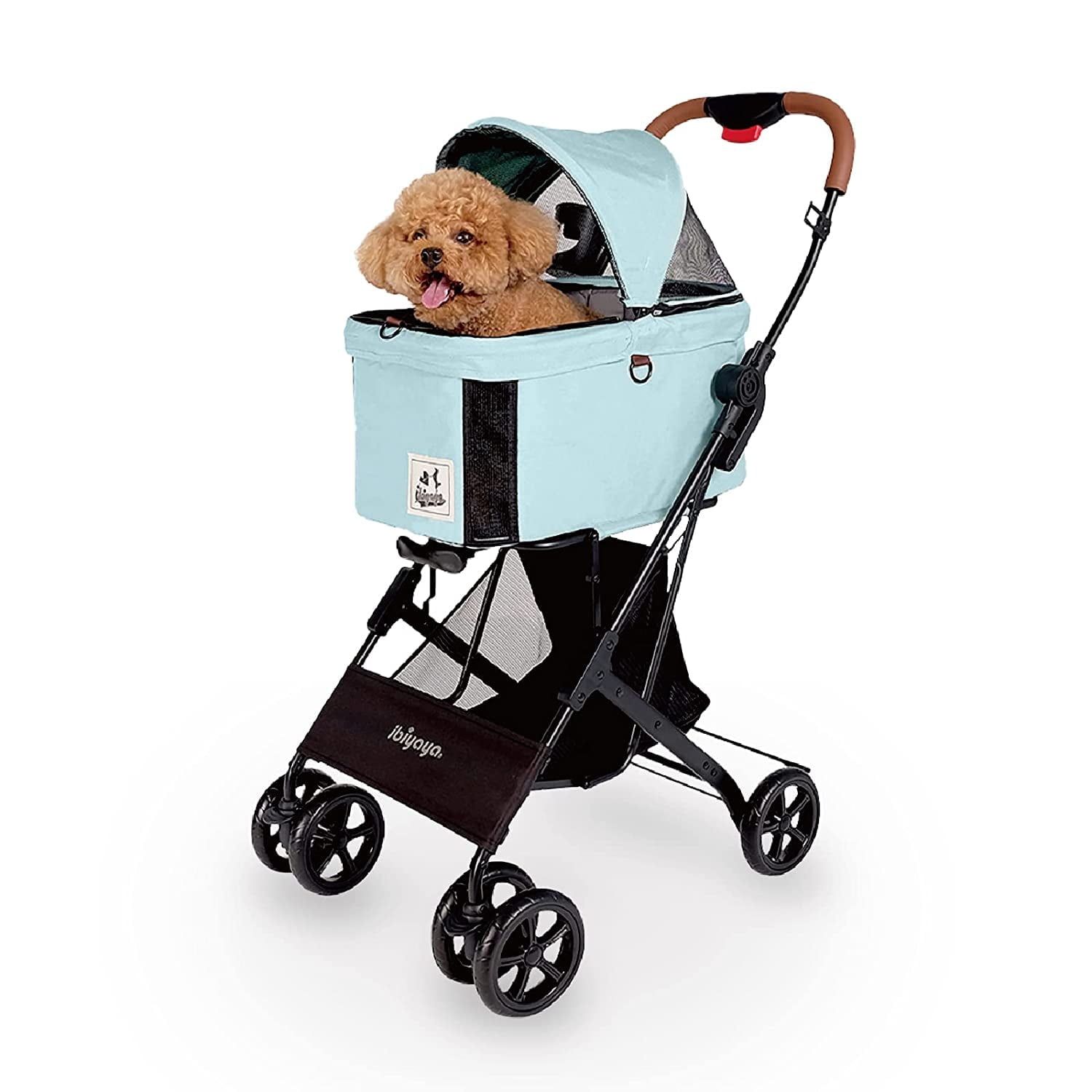 Spearmint Tri-Fold 3-in-1 Pet Stroller and Carrier