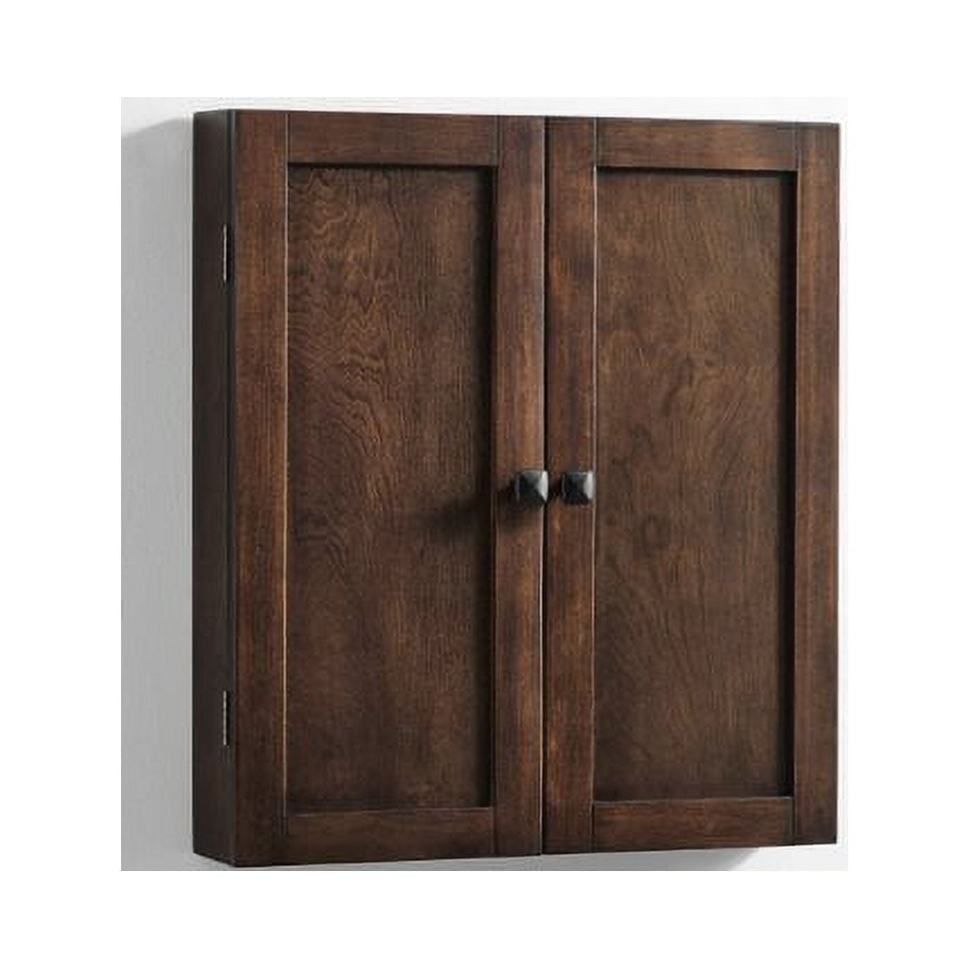 Whiskey Finish Aspen Wood Dartboard Cabinet with Bristle Board