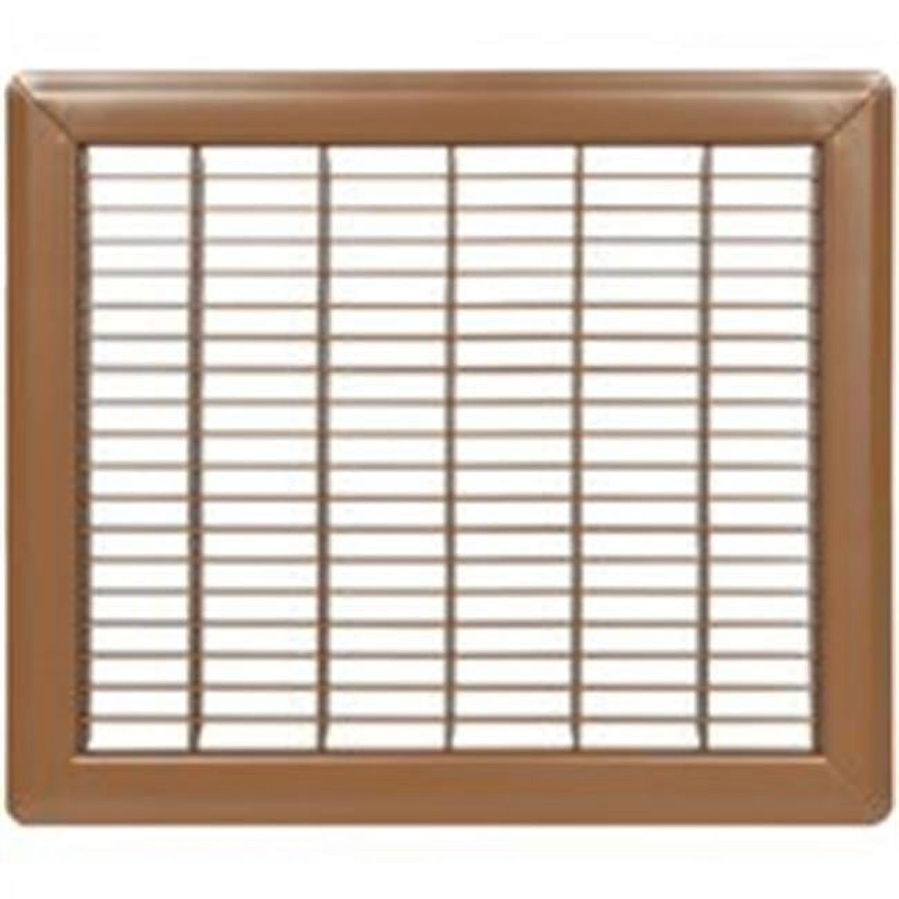 Imperial Brown Heavy Gauge Steel 8" x 10" Floor Grille