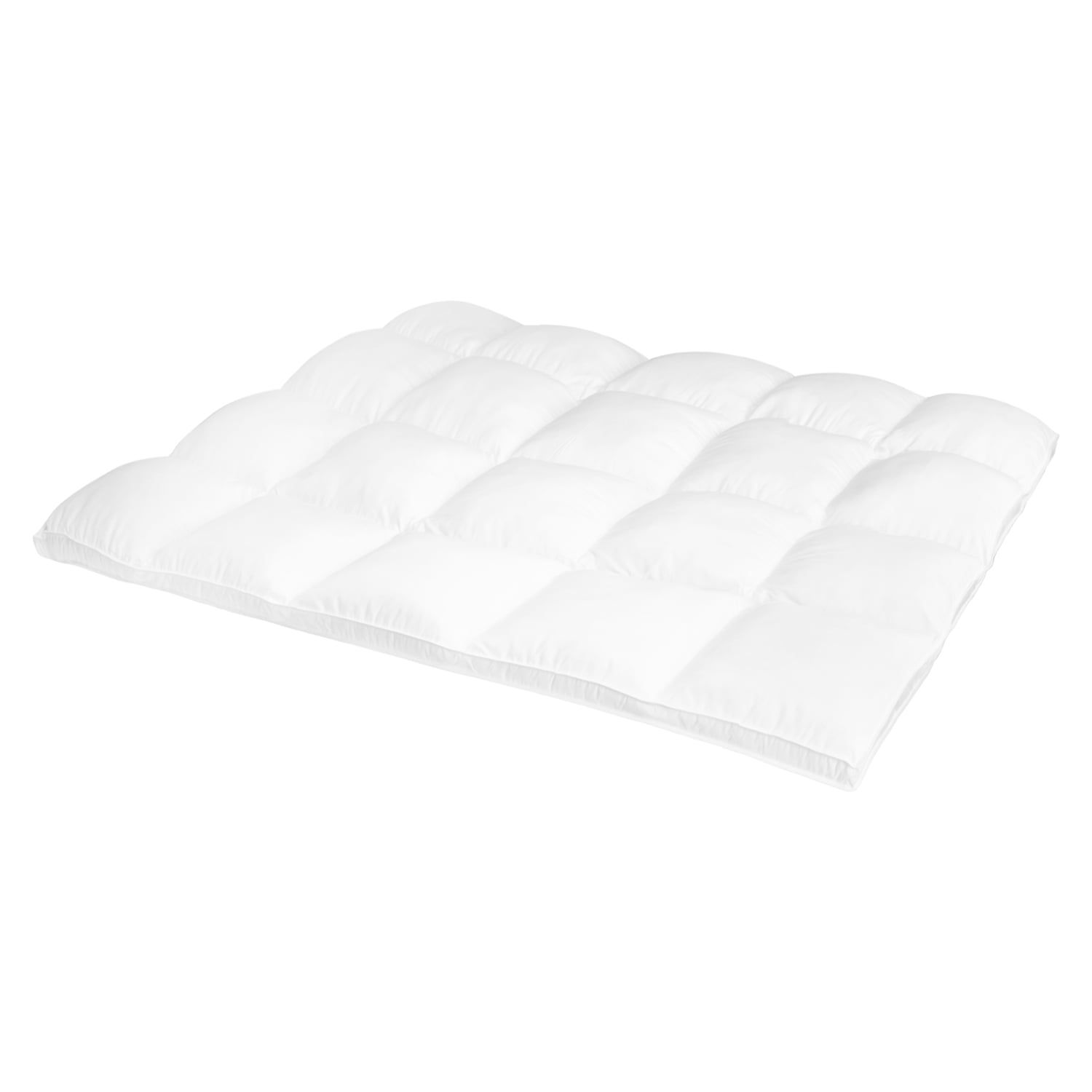 King Size White Down Alternative Hypoallergenic Mattress Topper