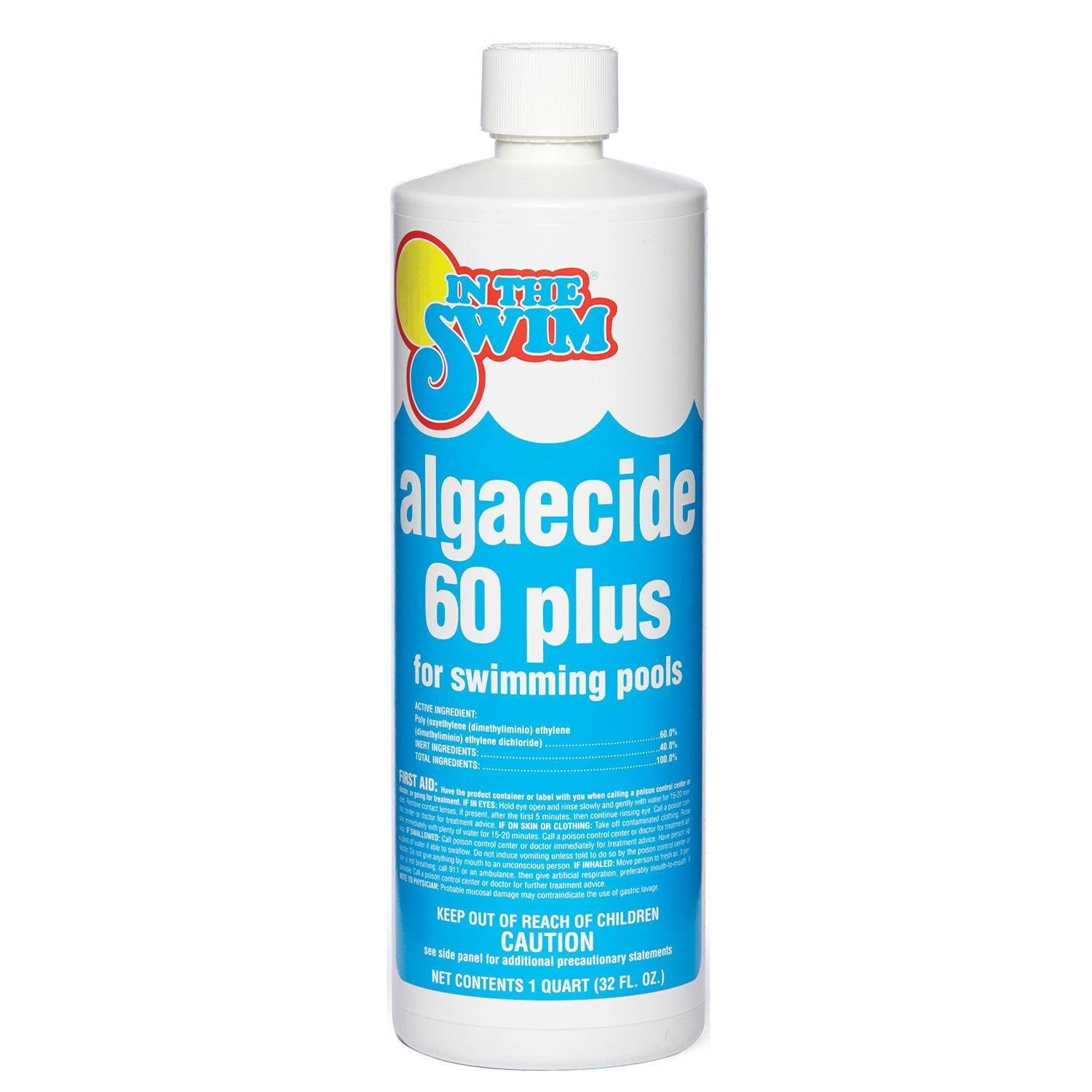 In The Swim Algaecide 60 Plus Non-Metallic Liquid for Pools - 1 Quart