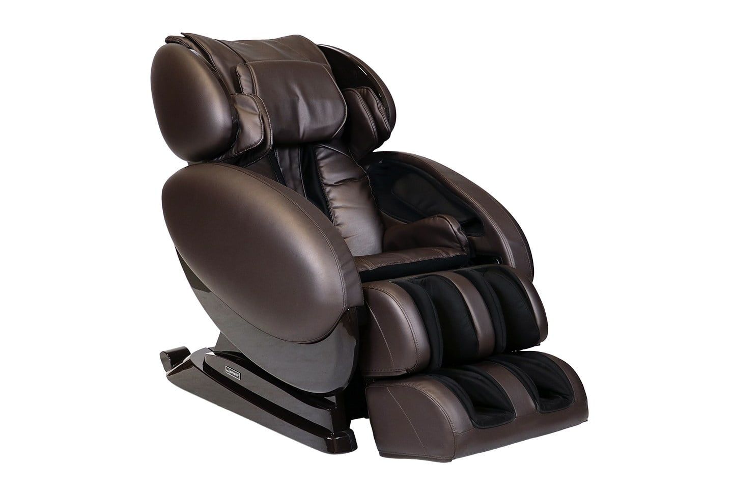 Luxurious Brown Leather Full Body Zero Gravity Massage Chair