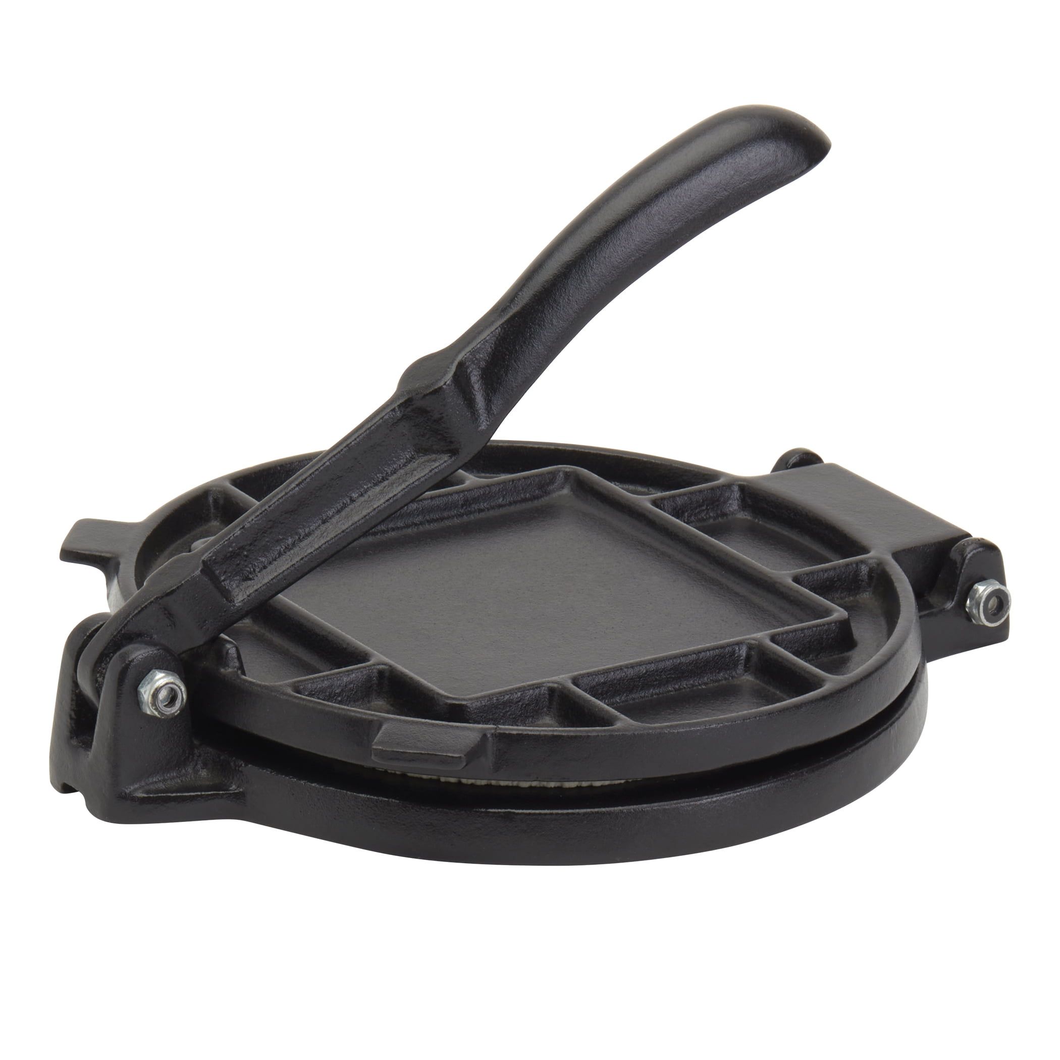 Infuse 7.25in Black Cast Iron Tortilla Press