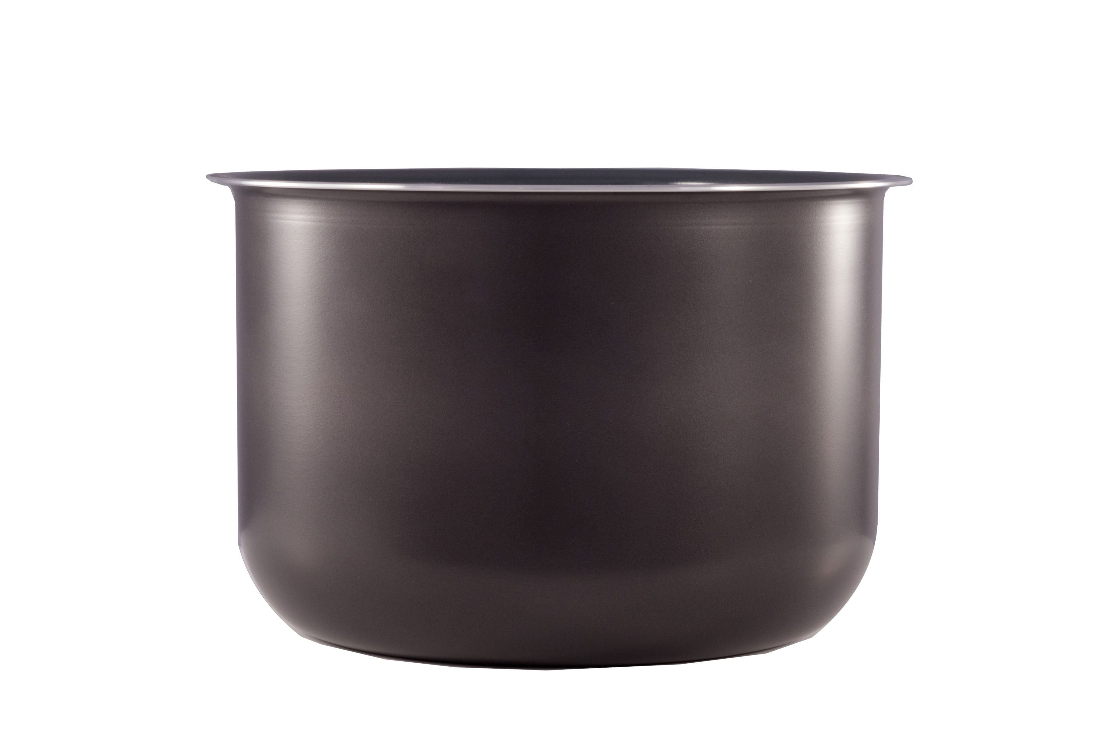 6-Quart Black Ceramic Non-Stick Inner Cooking Pot