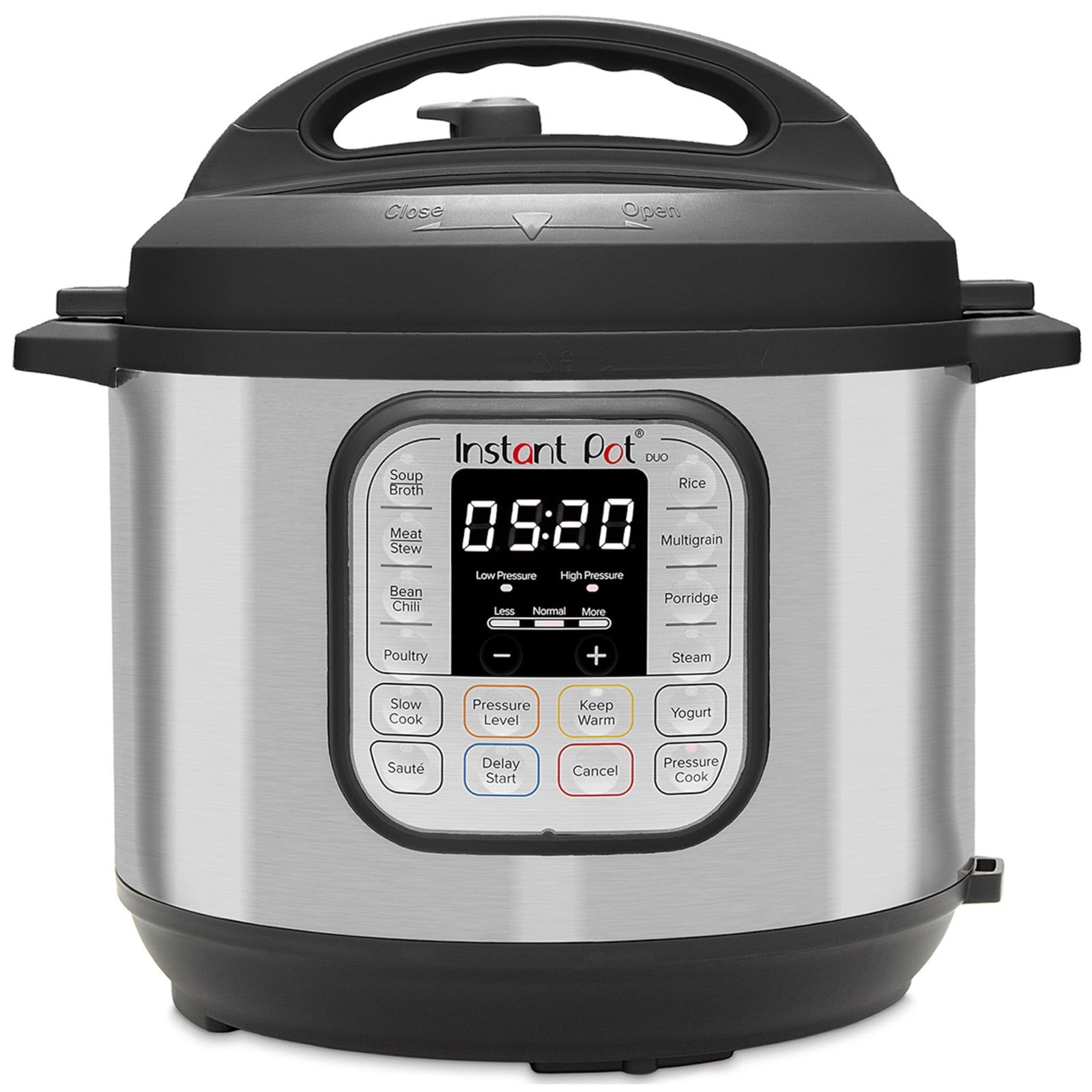 Stainless Steel 6-Quart 7-in-1 Electric Pressure Cooker with Timer