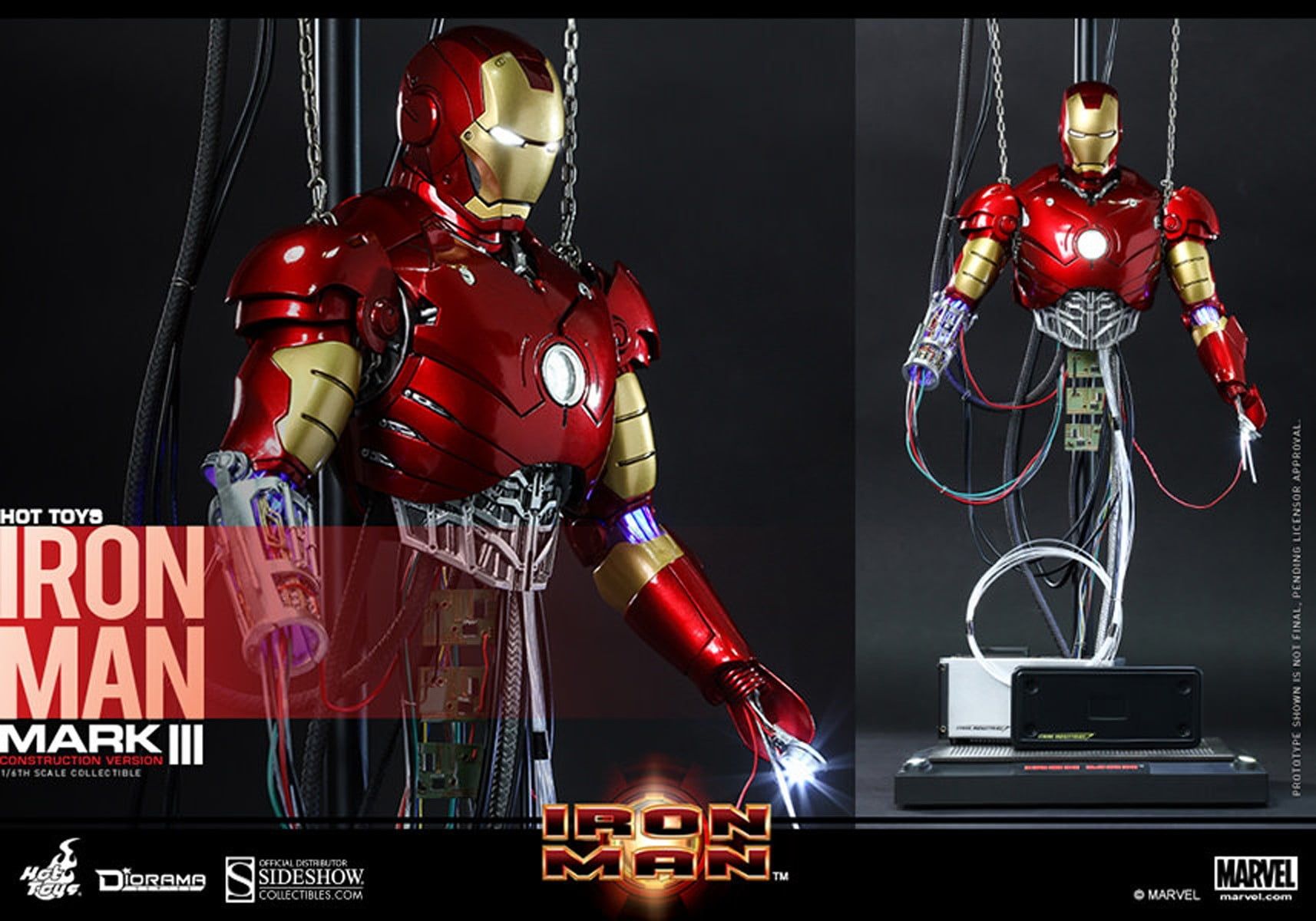 Iron Man Mark III Construction Version 1/6 Scale Figure