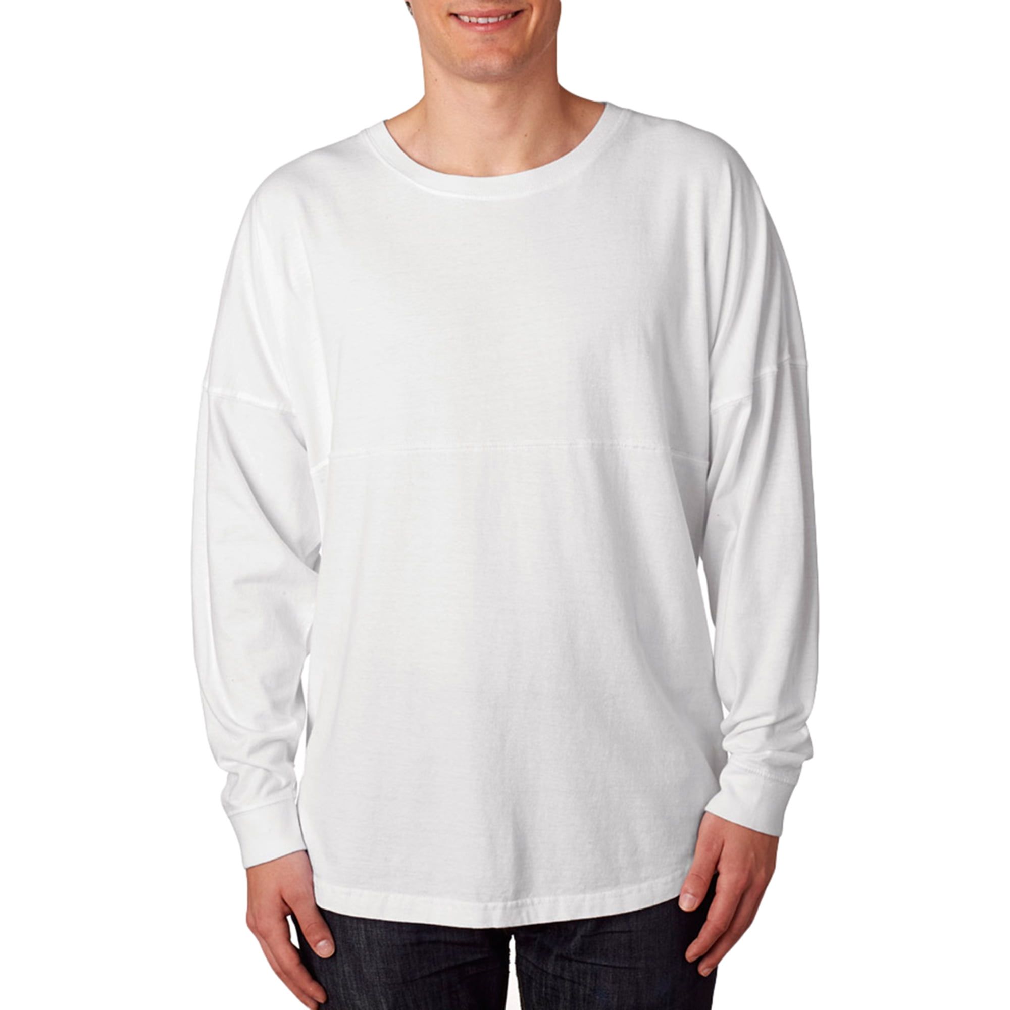 White Cotton Long Sleeve Game Day Jersey 2XL