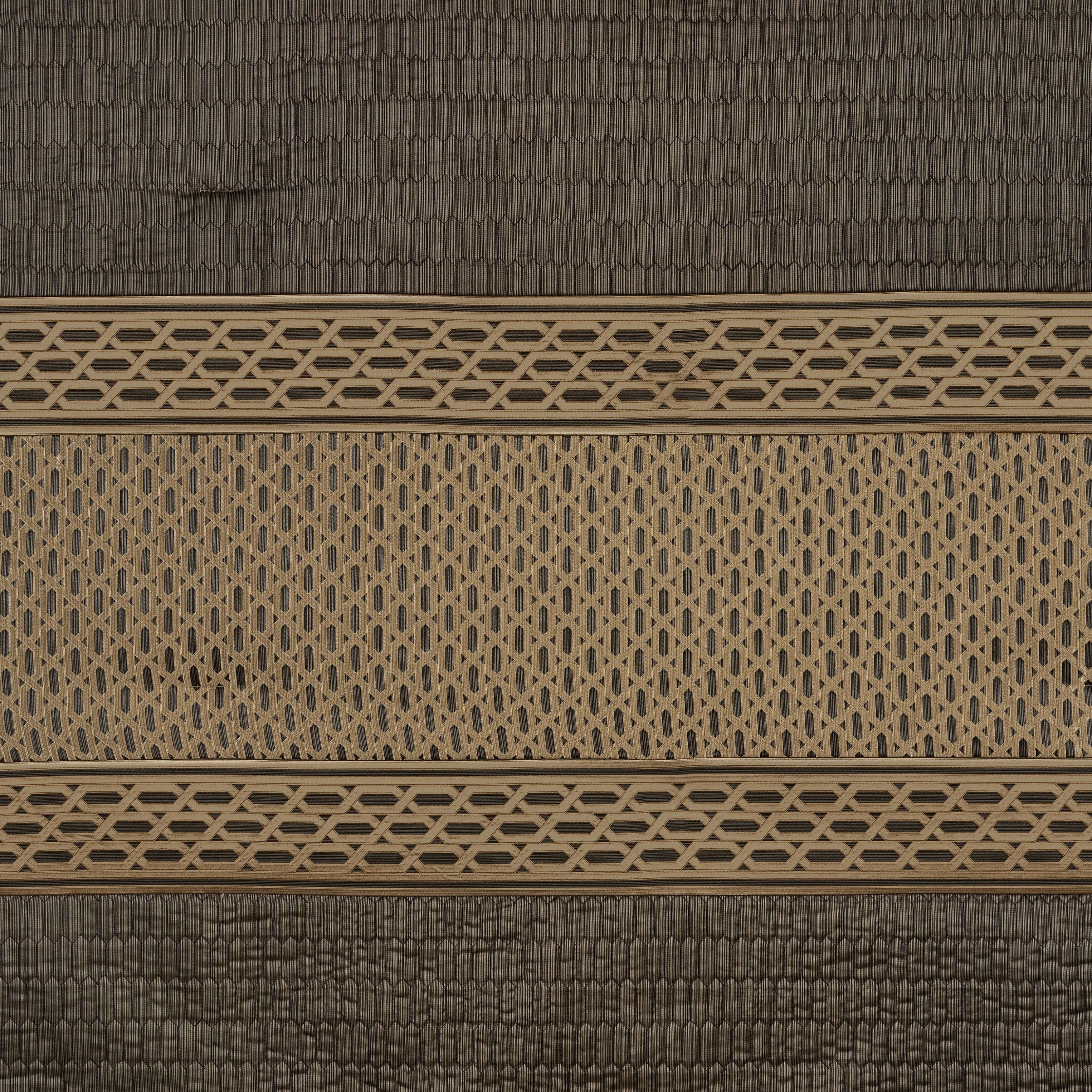 Bronze King 4-Piece Embossed Comforter Set