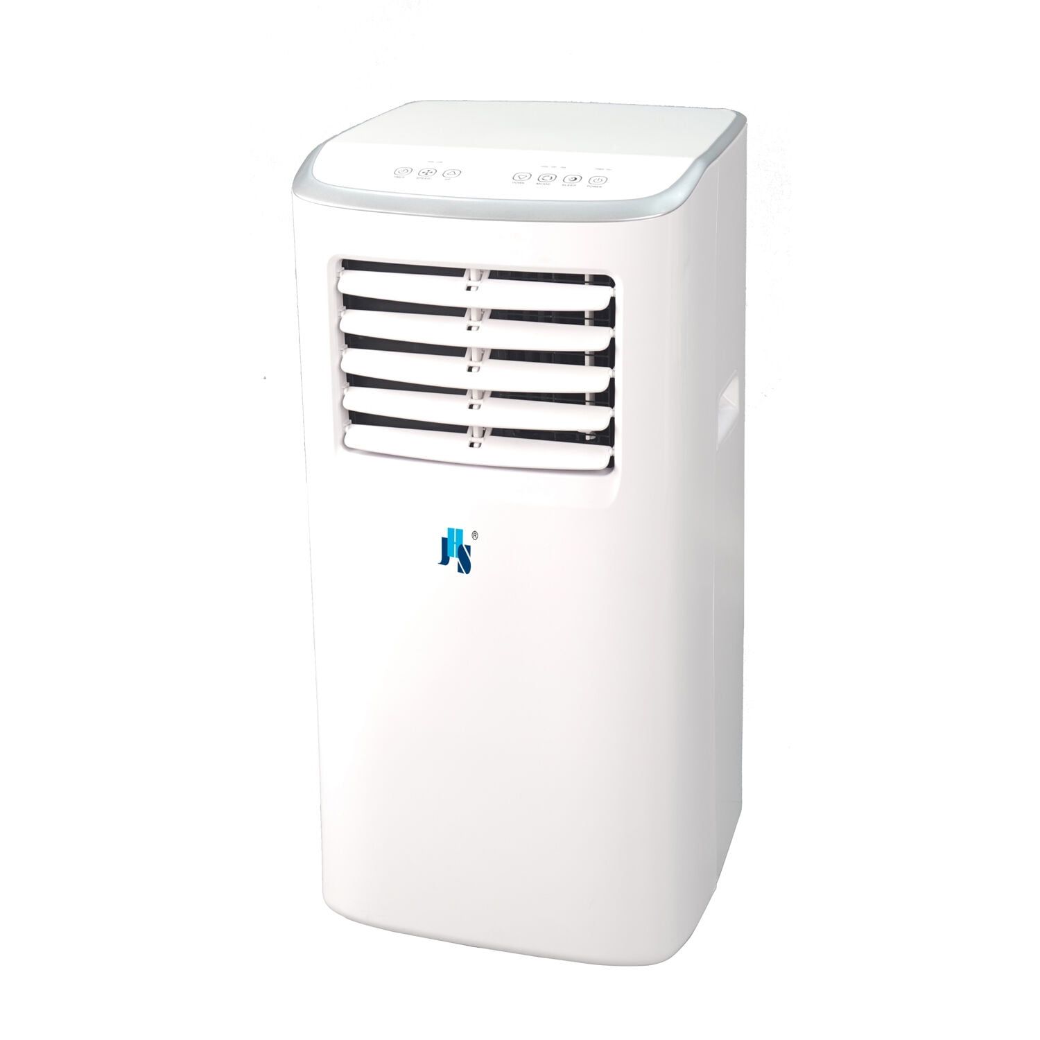 JHS 8,000 BTU White Portable Air Conditioner with Heater and Remote