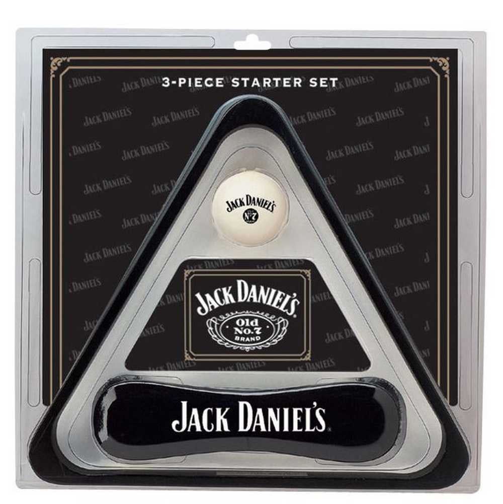 Jack Daniel's 3-Piece Wood Billiard Accessory Set