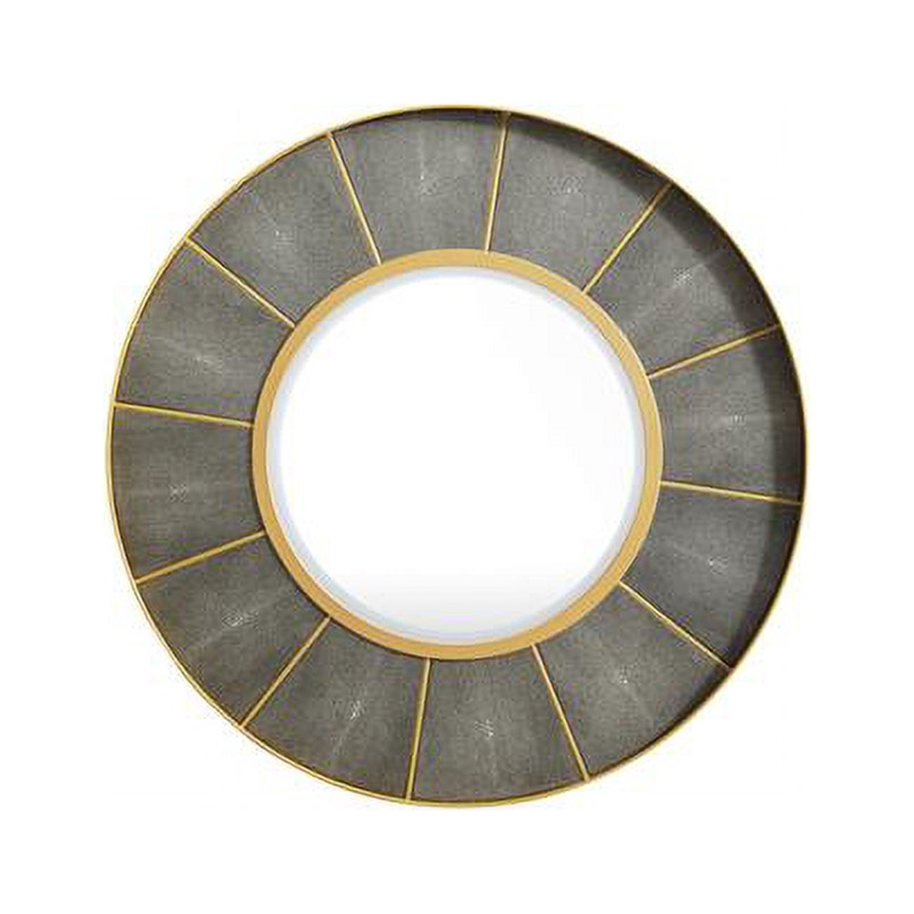 Crimson Gold Round Stainless Steel Vanity Mirror