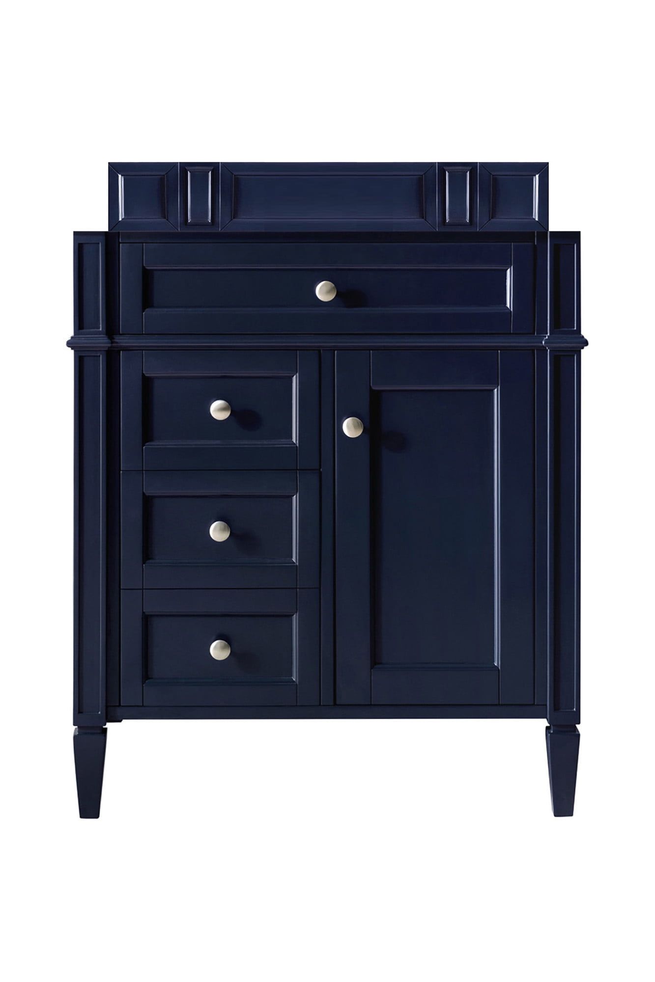Victory Blue 30" Plywood Transitional Single Vanity Base