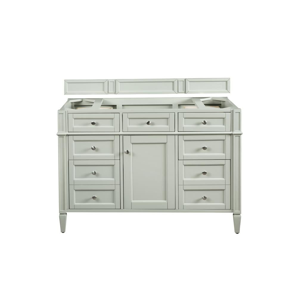 Sage Green 47" Traditional Freestanding Vanity Base with Backsplash