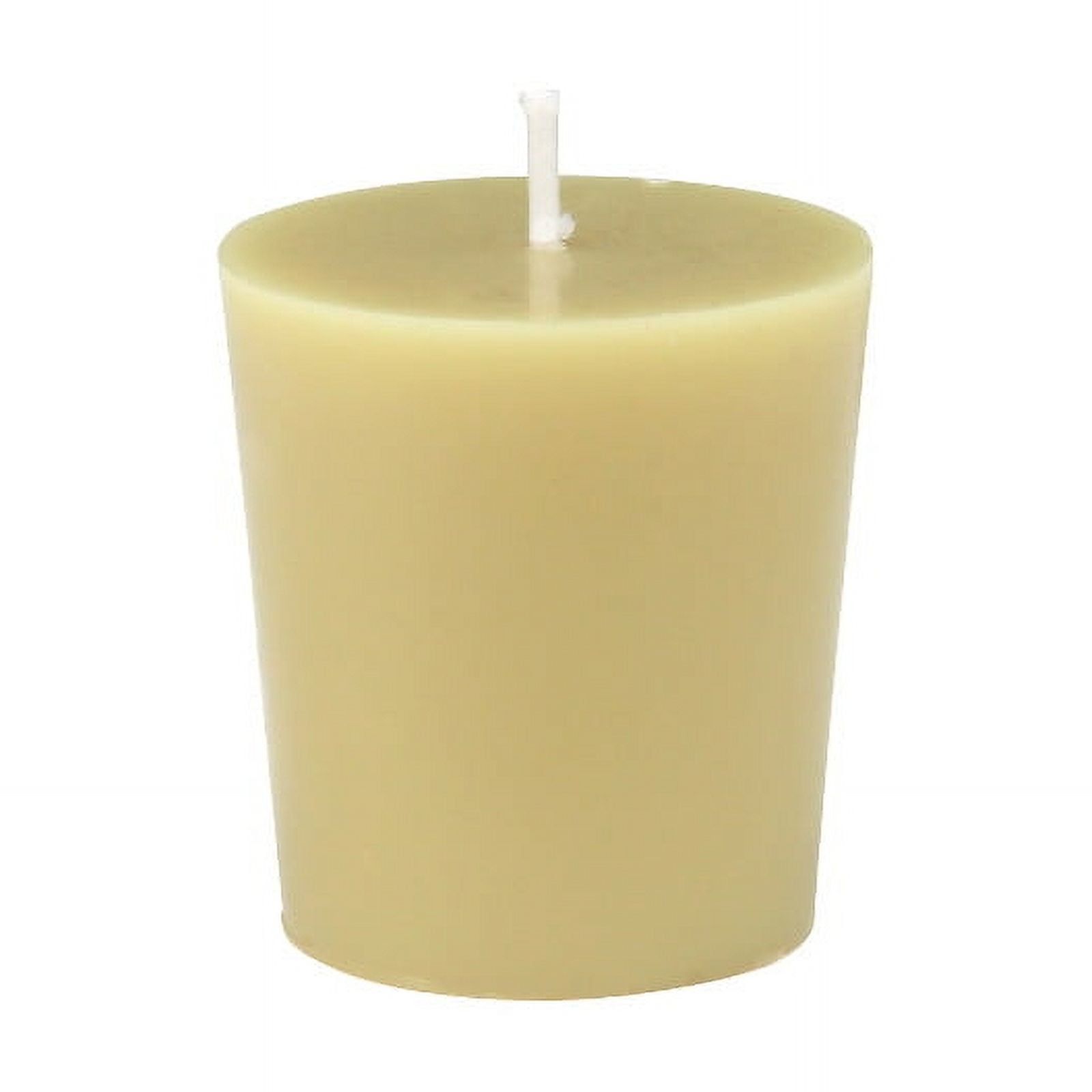 Sage Green Handpoured Cotton Wick Votive Candles, Set of 12