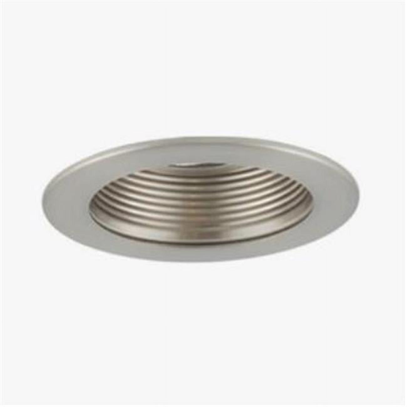 5" Satin Chrome Aluminum Recessed Lighting Trim