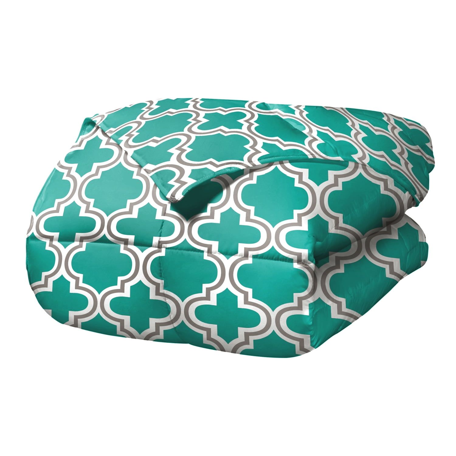 Teal Full Down Alternative Microfiber Comforter Set