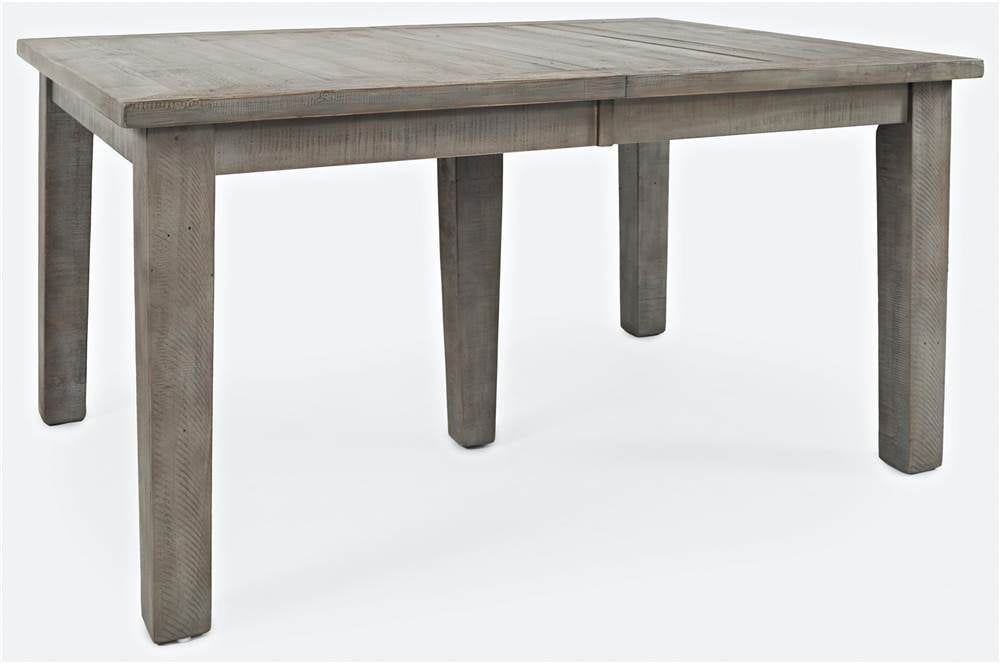 Outer Banks Gray Reclaimed Pine Extendable Dining Table